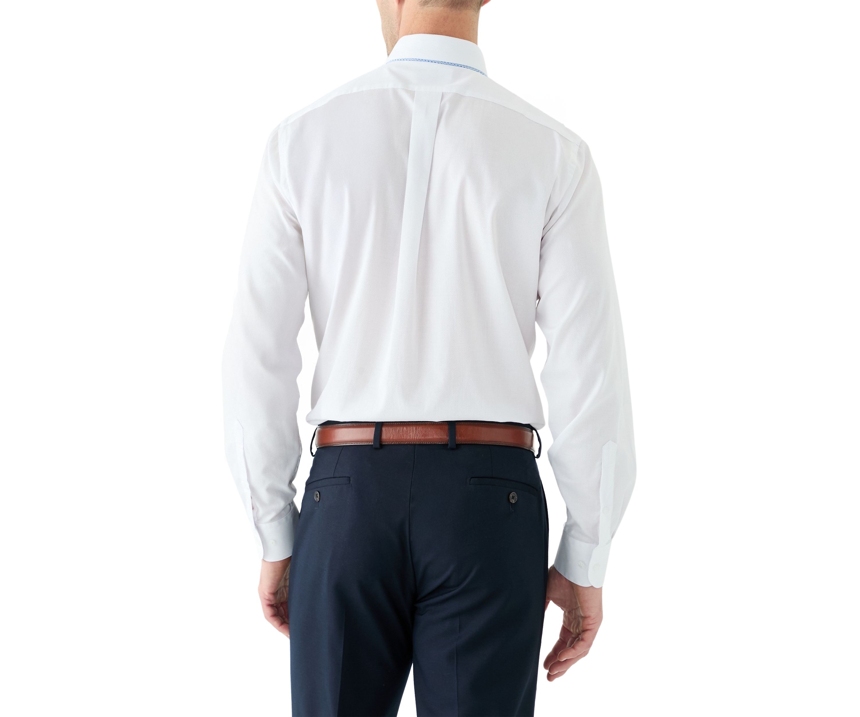 Woven Button Down Shirt and Tonal Tie Set