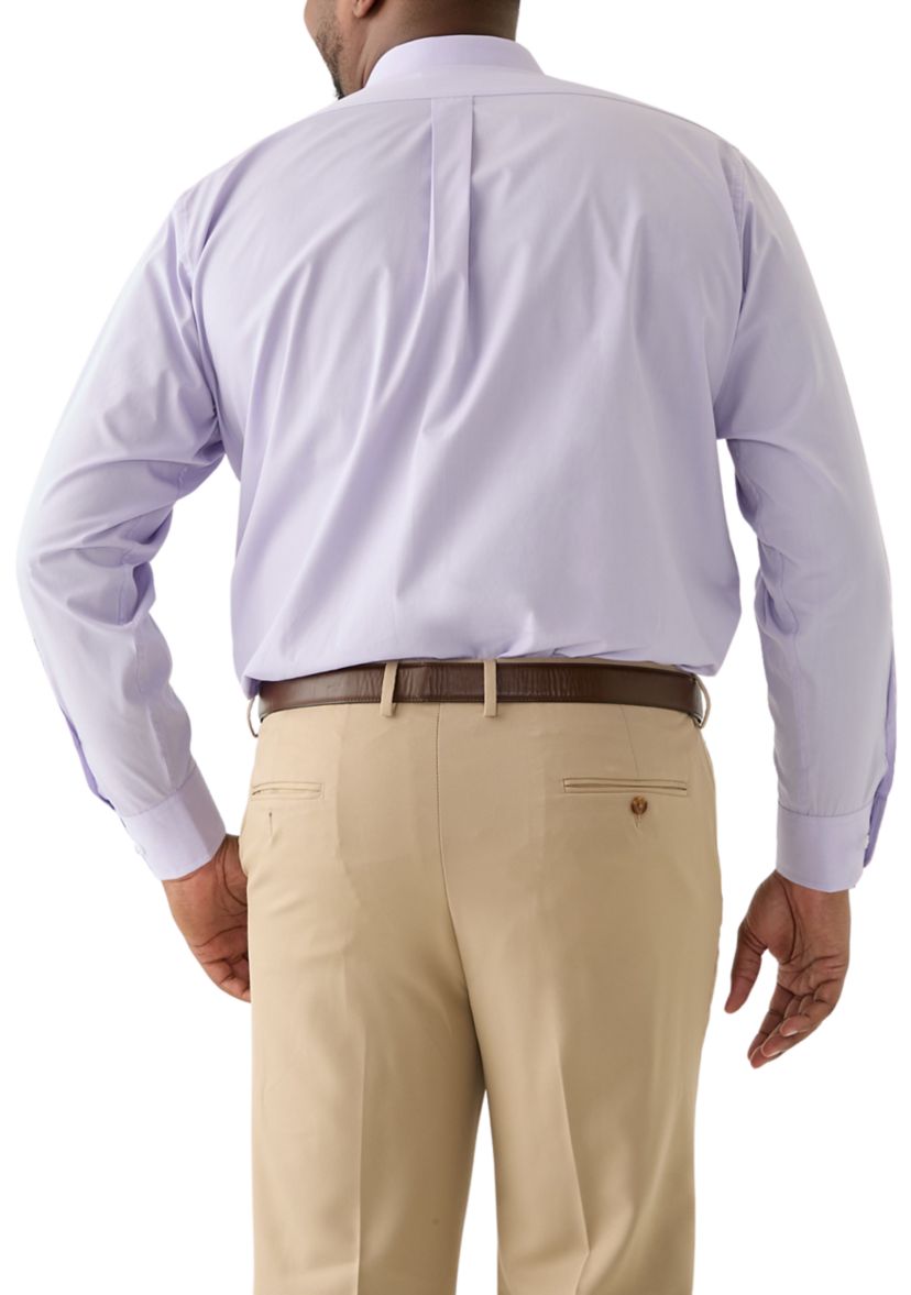 Mens Big Fashion Dress Shirt
