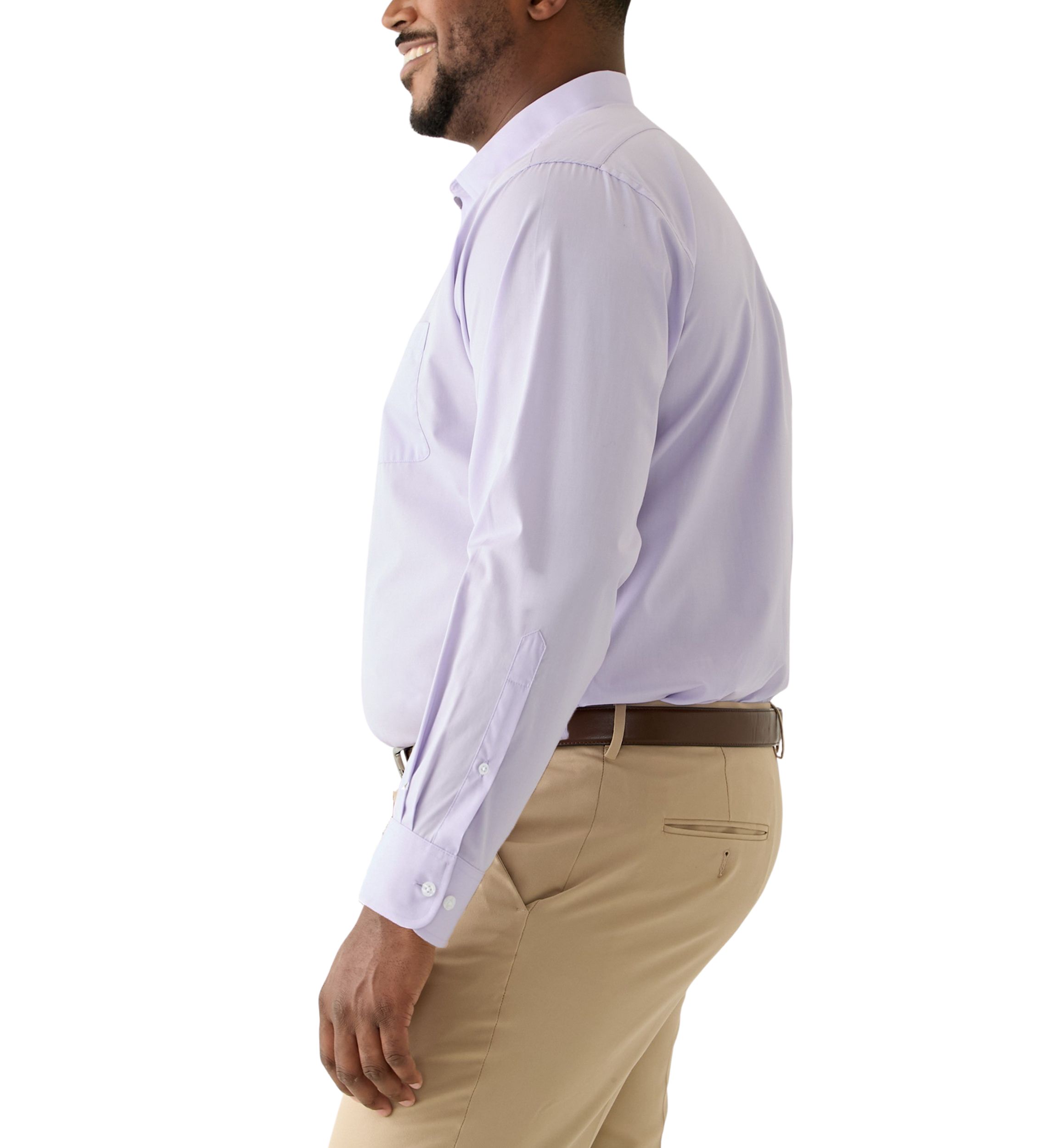 Mens Big Fashion Dress Shirt