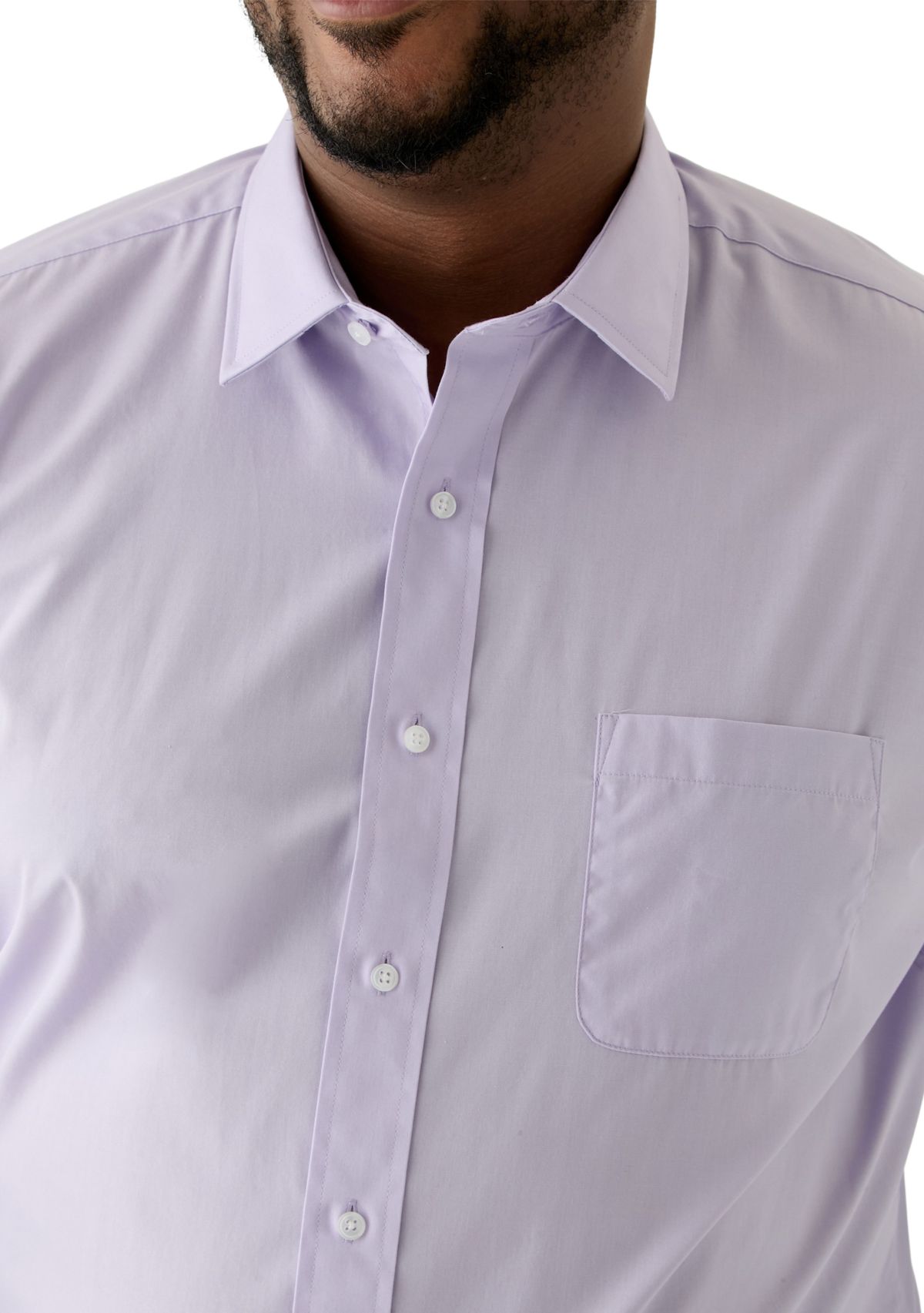 Mens Big Fashion Dress Shirt