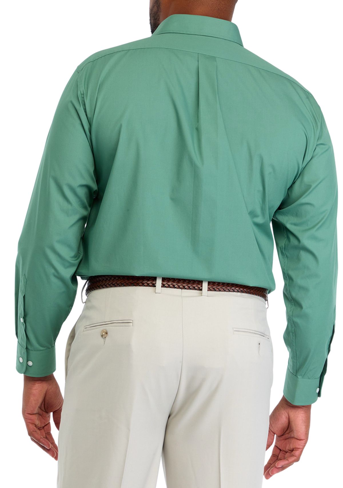 Big & Tall Fashion Solid Dress Shirt 