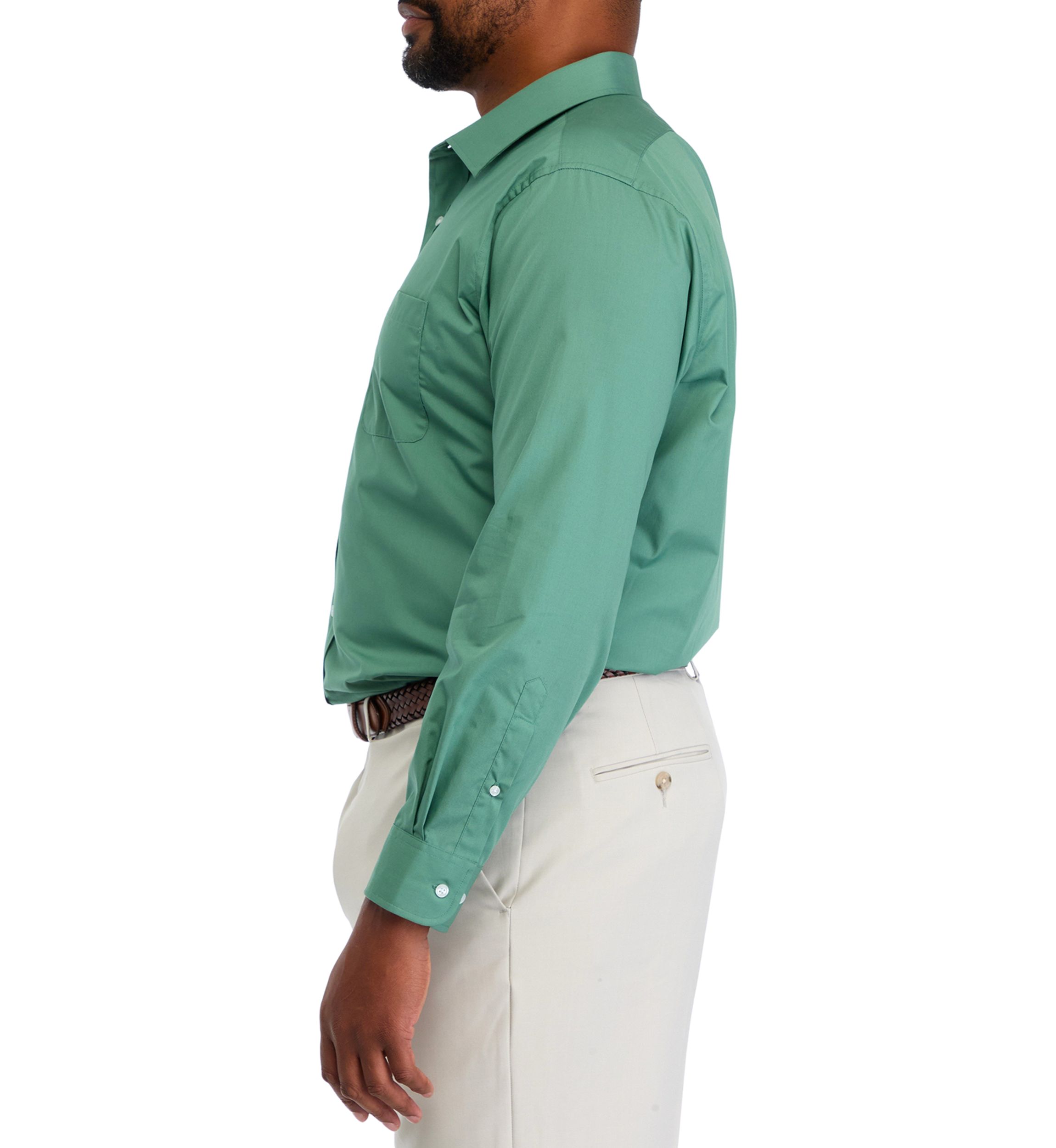 Big & Tall Fashion Solid Dress Shirt 