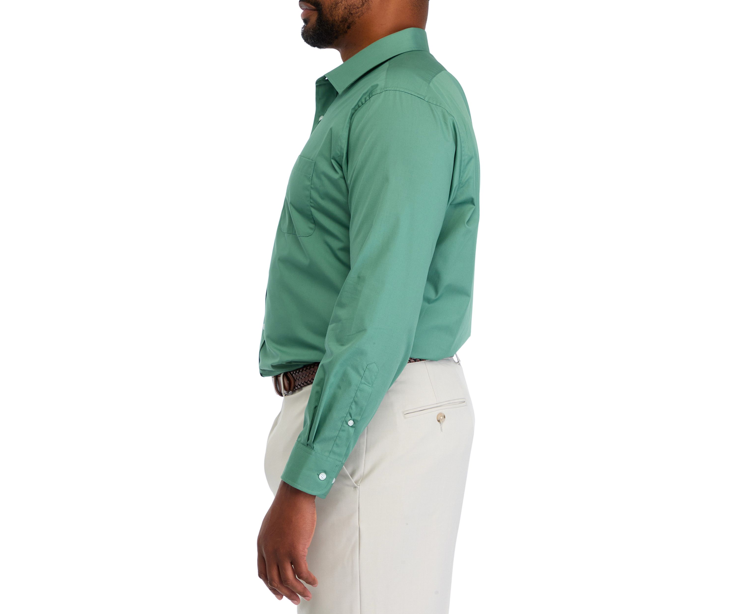 Big & Tall Fashion Solid Dress Shirt 