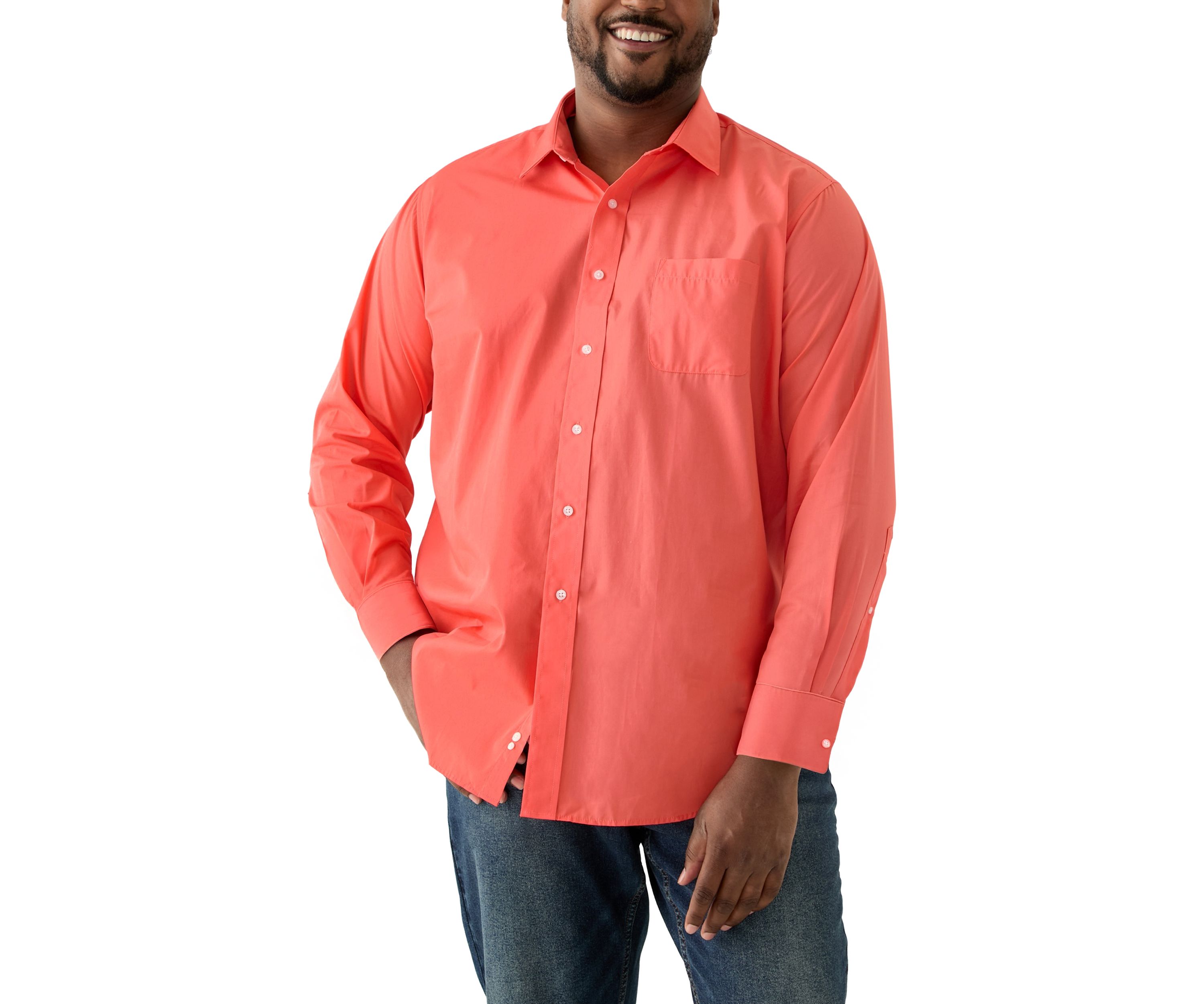 Big & Tall Fashion Shirt and Tie Box Set 