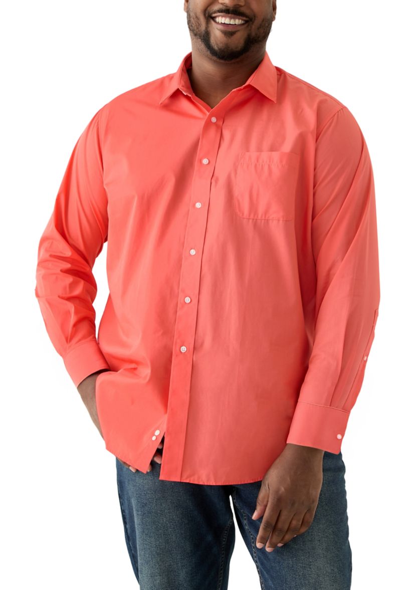 Big & Tall Fashion Shirt and Tie Box Set 
