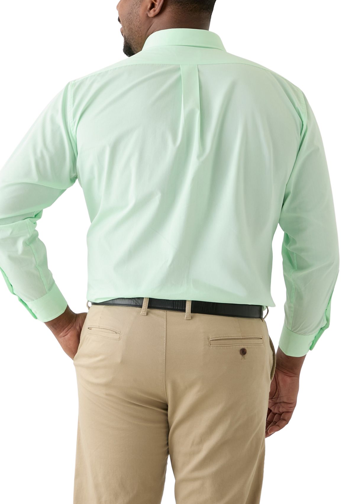 Big & Tall Solid Dress Shirt 