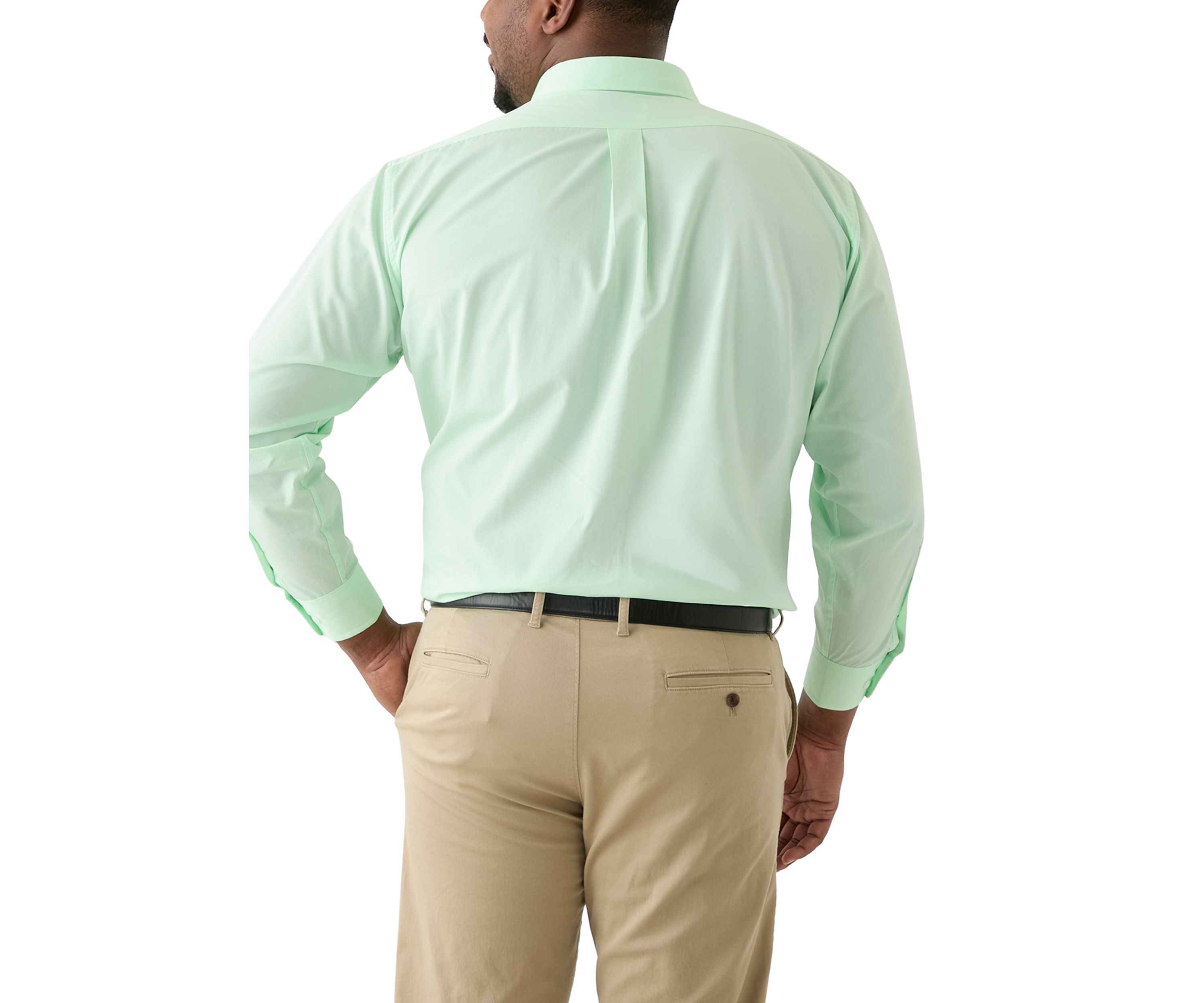 Big & Tall Solid Dress Shirt 