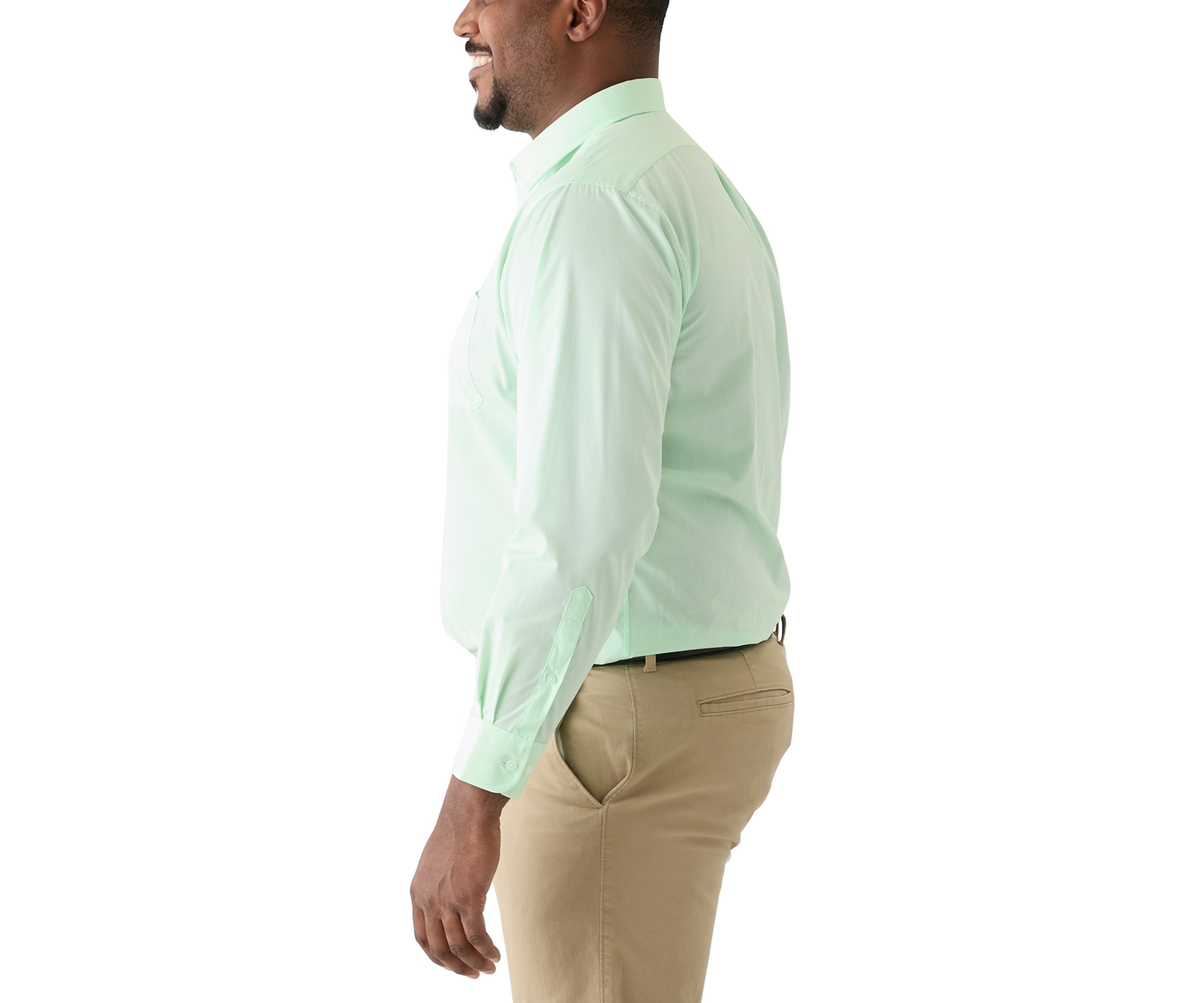 Big & Tall Solid Dress Shirt 