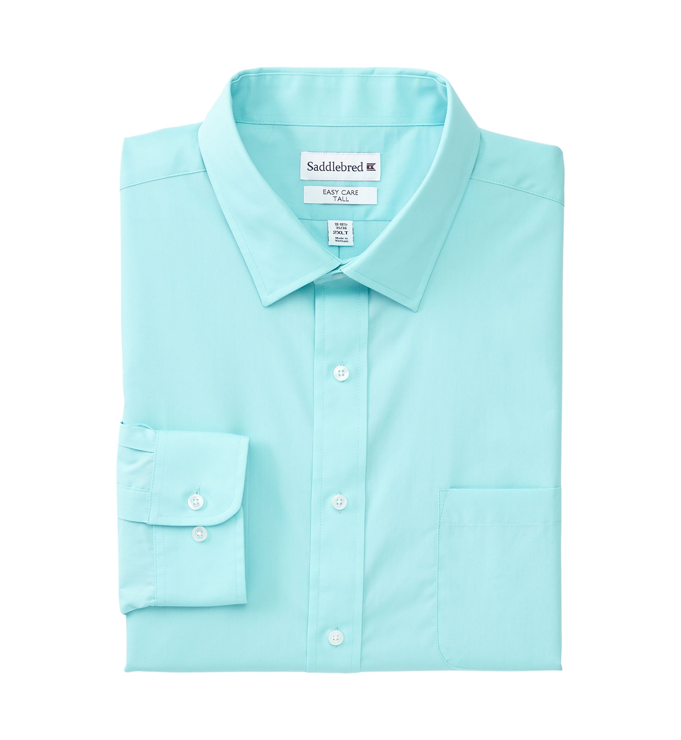 Big & Tall Solid Poplin Shirt