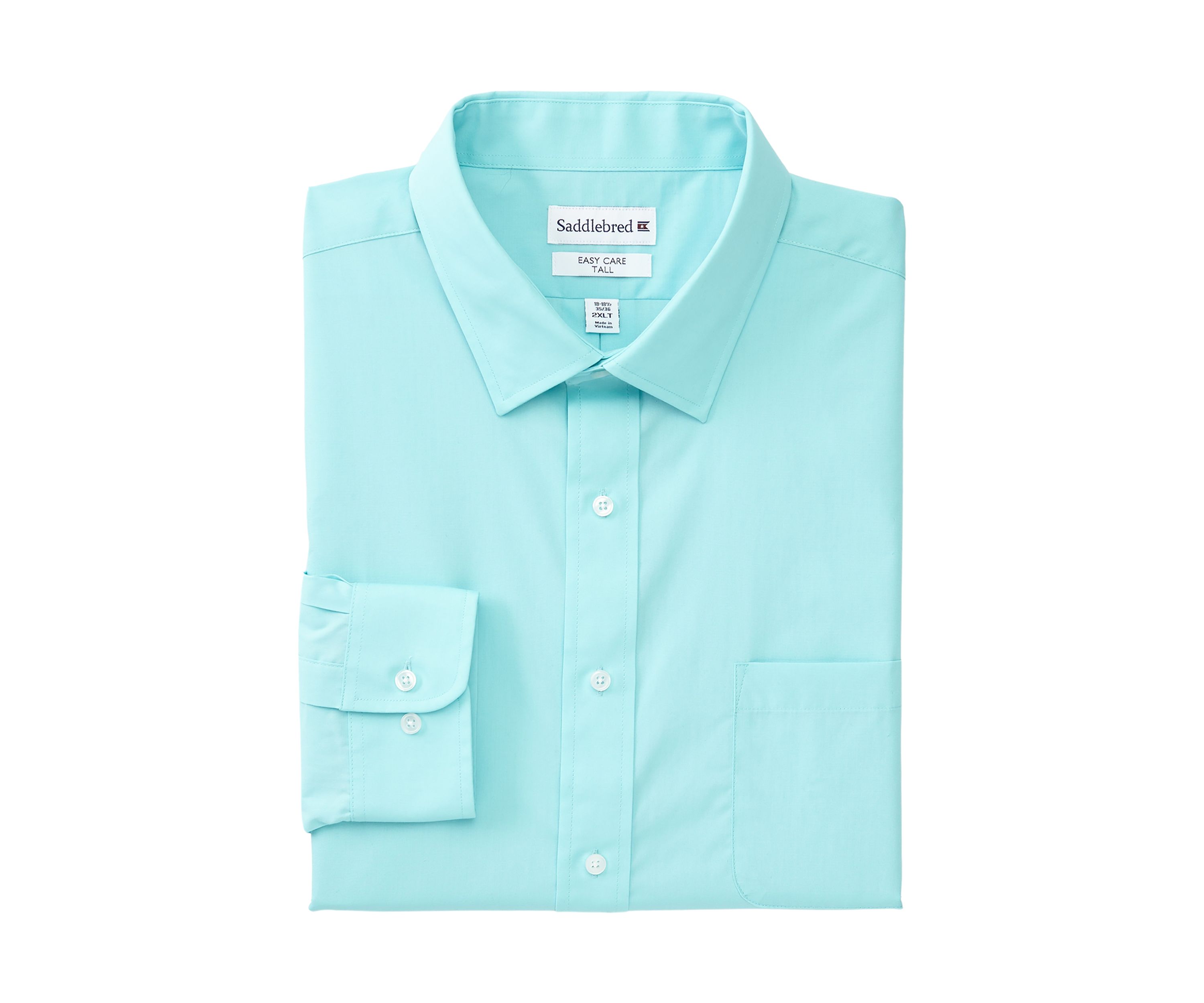 Big & Tall Solid Poplin Shirt
