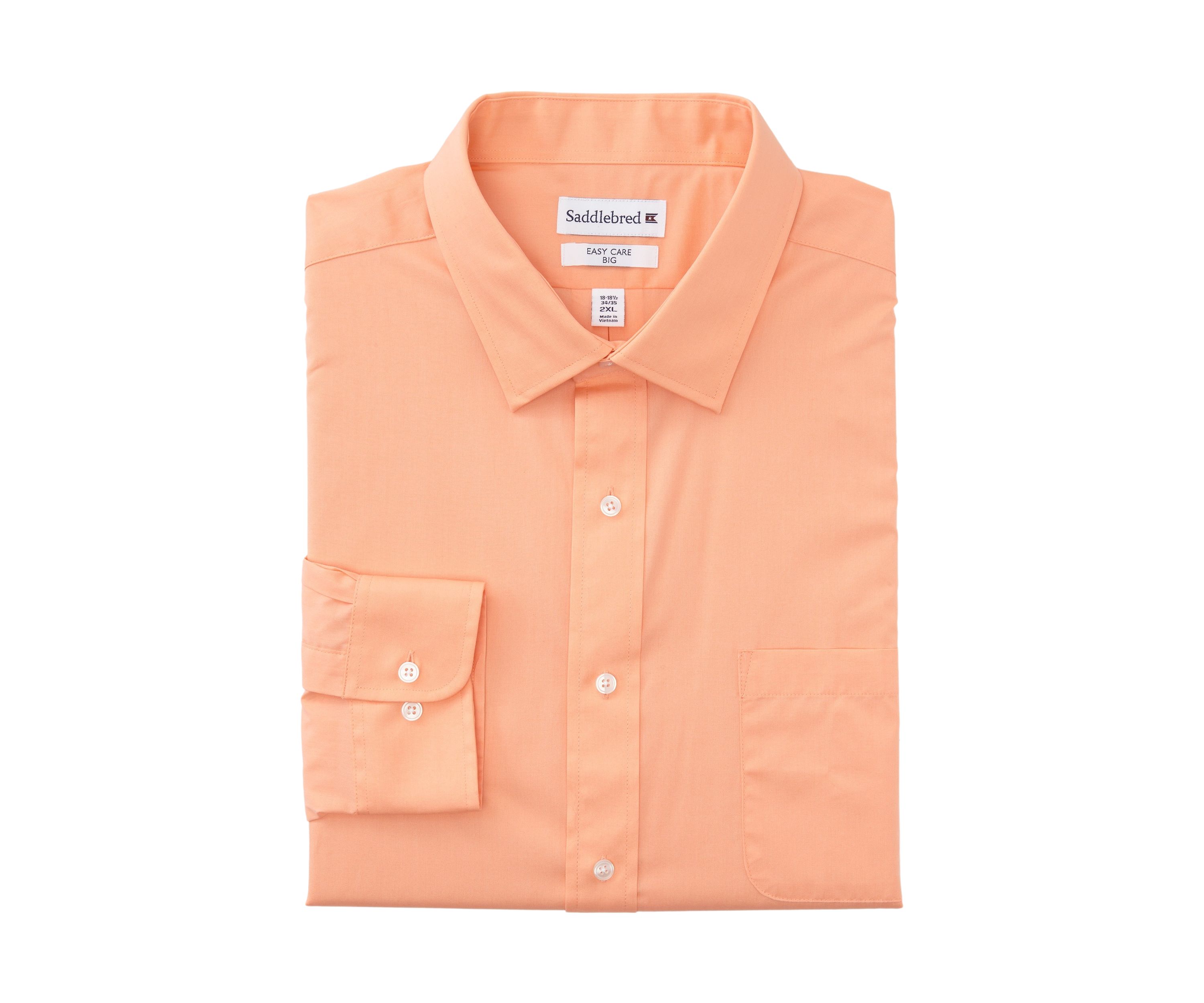 Big & Tall Solid Poplin Shirt