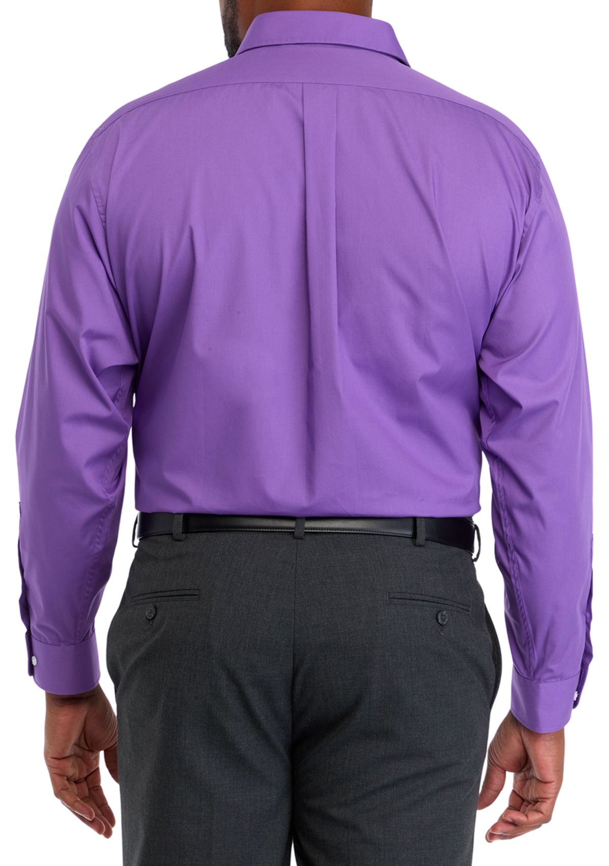 Big & Tall  Fashion Solid Dress Shirt 