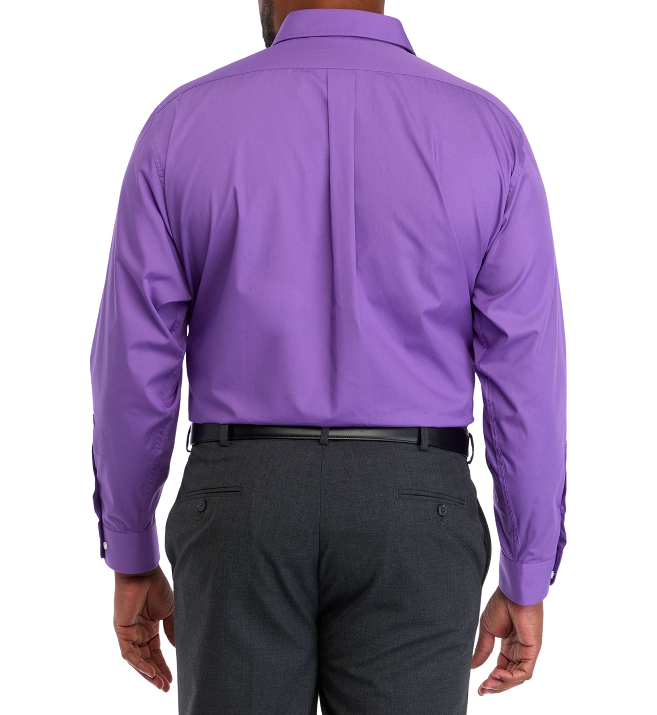Big & Tall  Fashion Solid Dress Shirt 