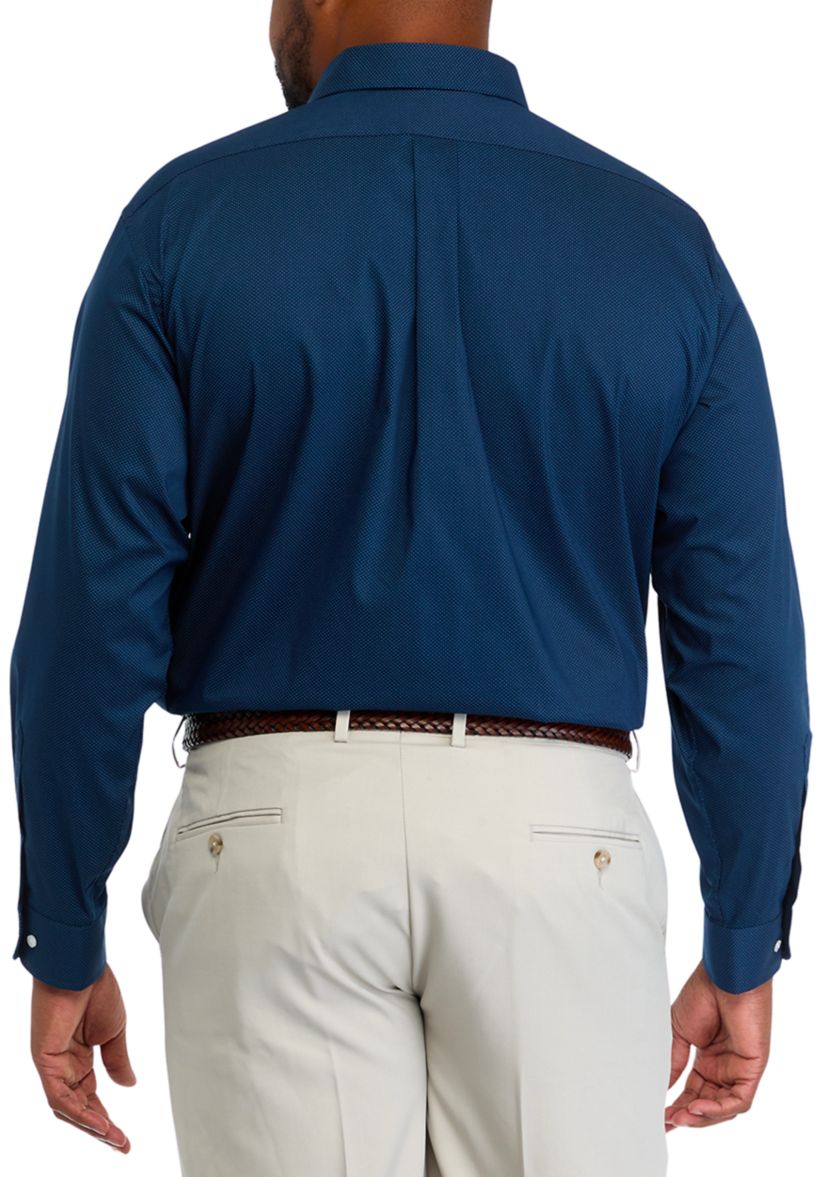 Big & Tall  Fashion Printed Dress Shirt 