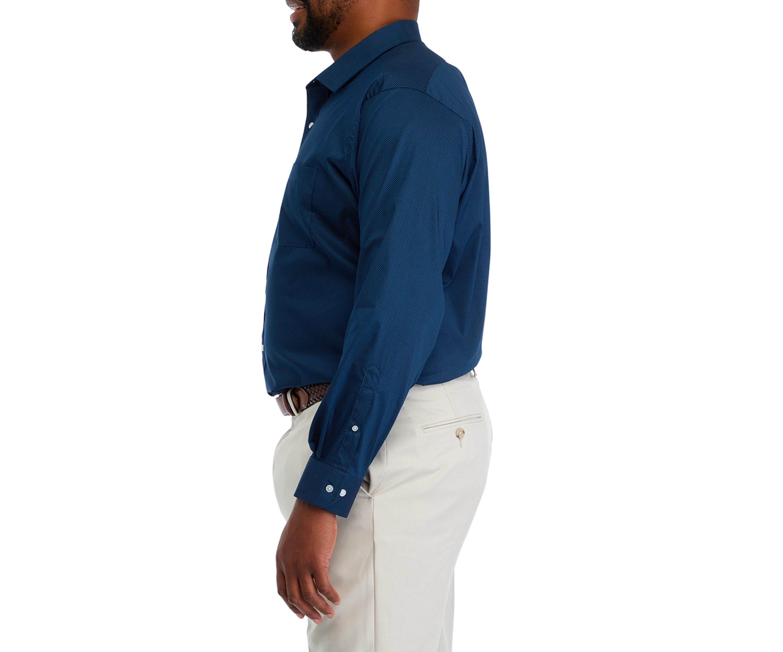 Big & Tall  Fashion Printed Dress Shirt 