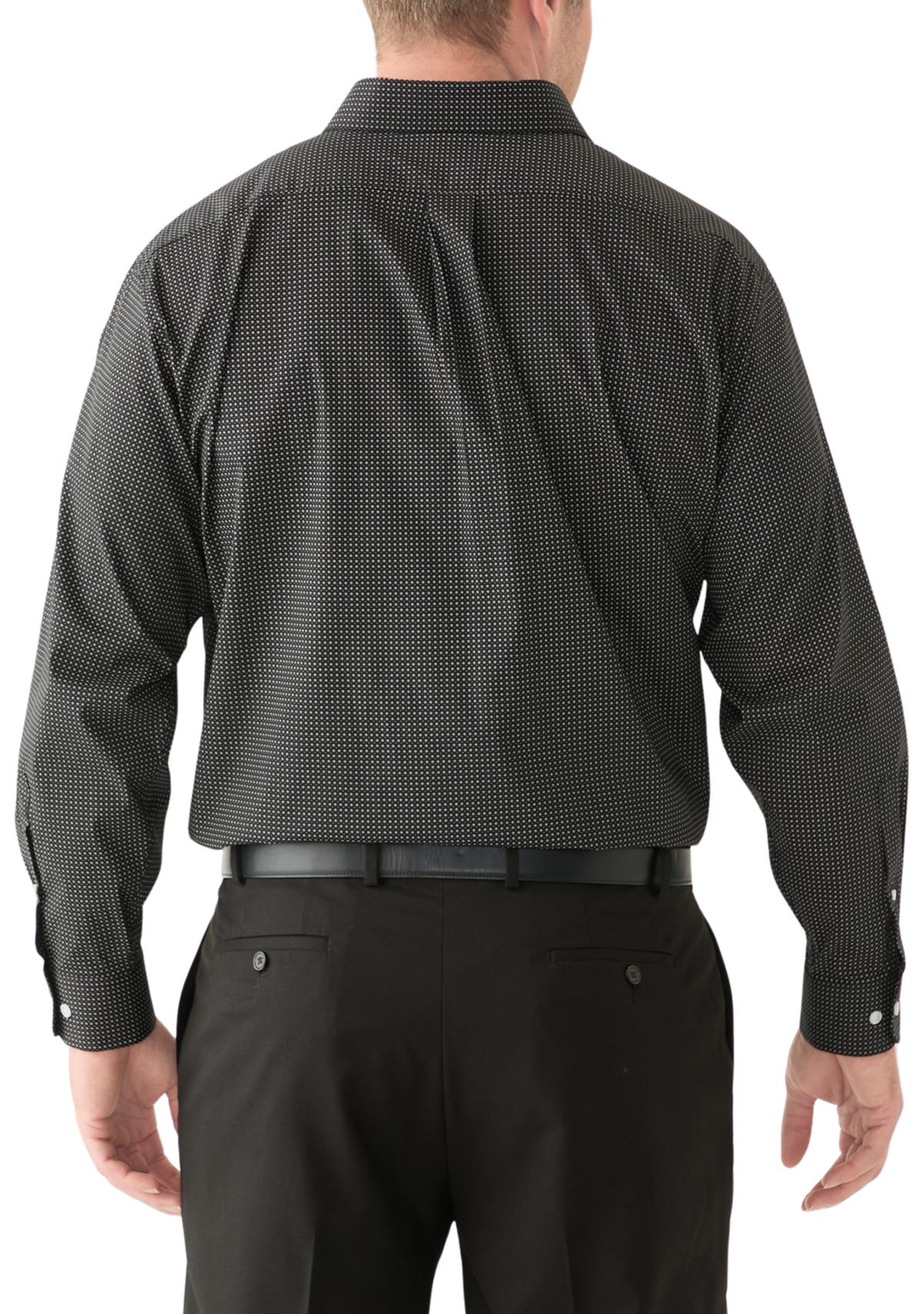 Big & Tall Printed Dress Shirt