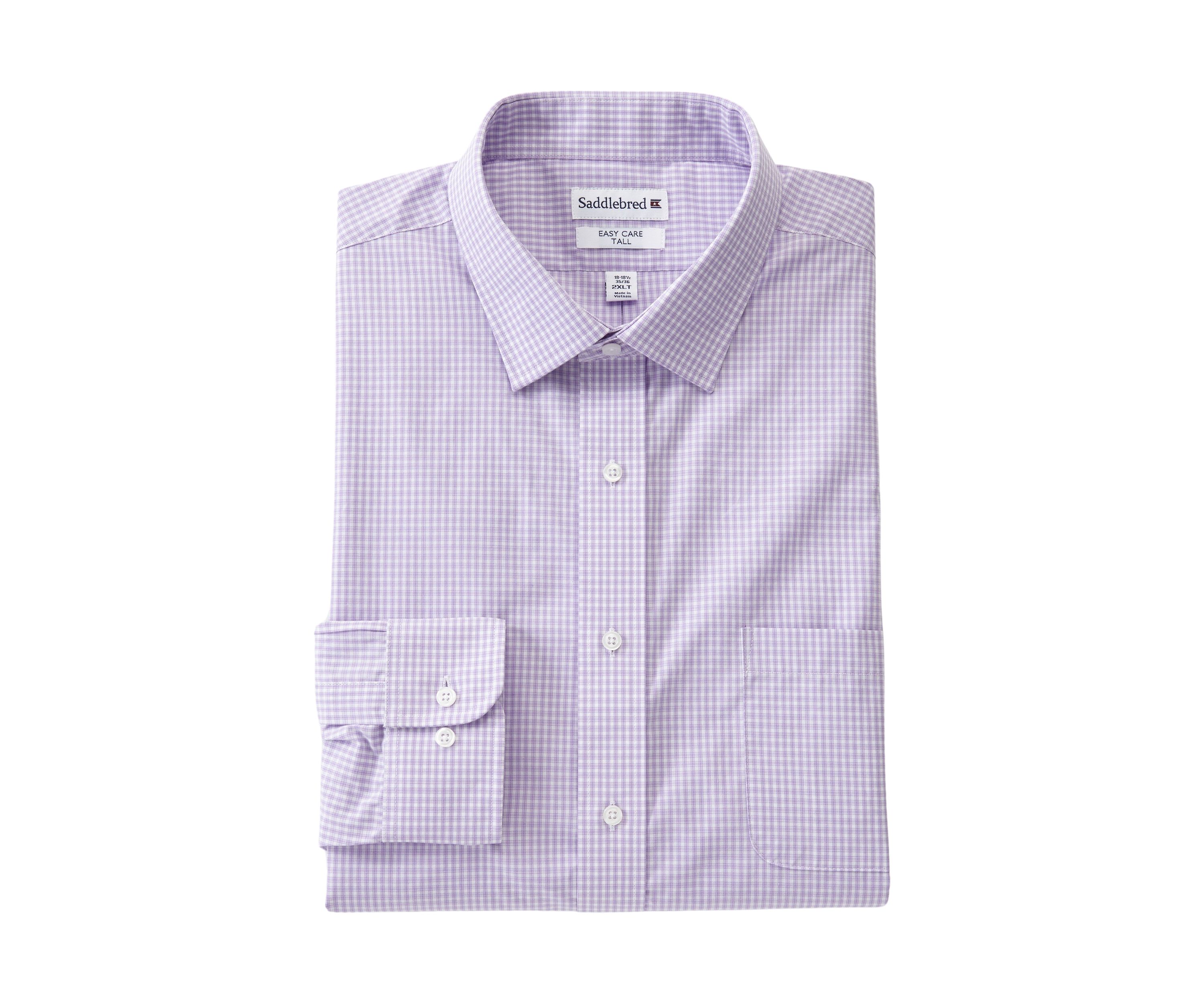 Mens Big Stretch Collar Shirt