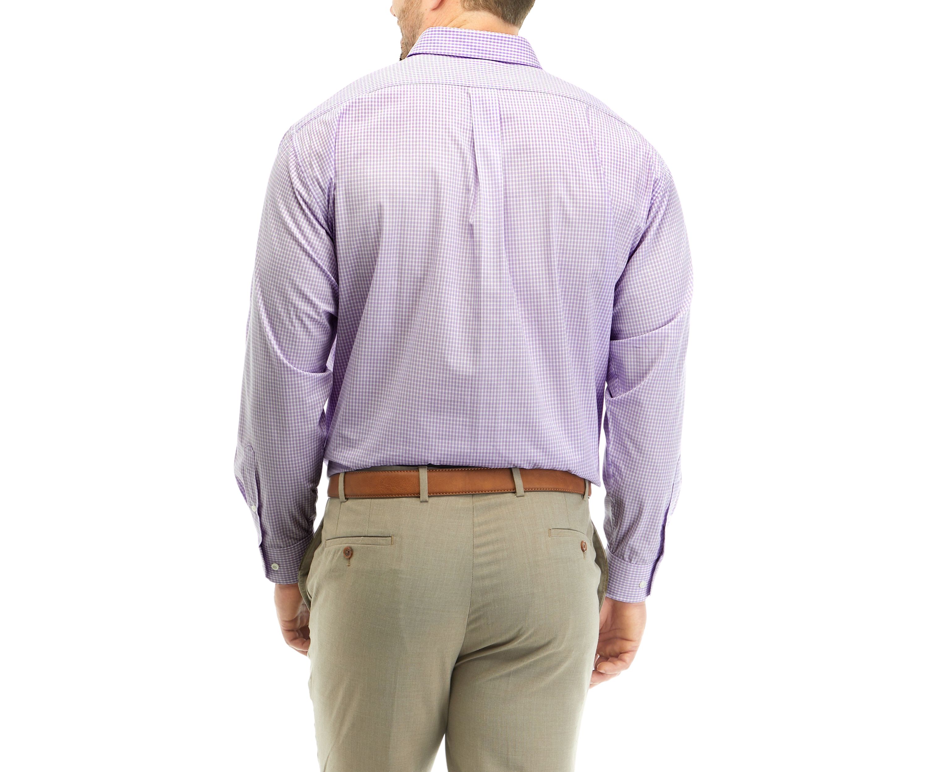 Mens Big Stretch Collar Shirt