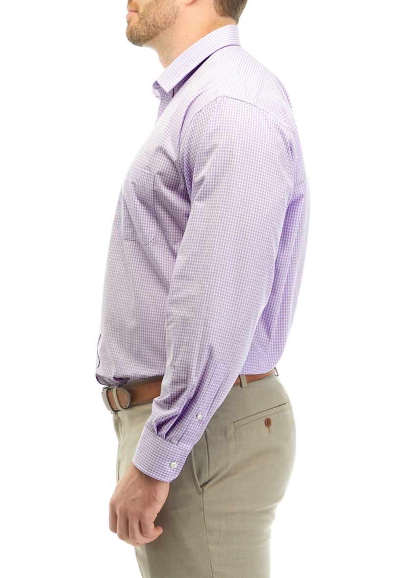 Mens Big Stretch Collar Shirt