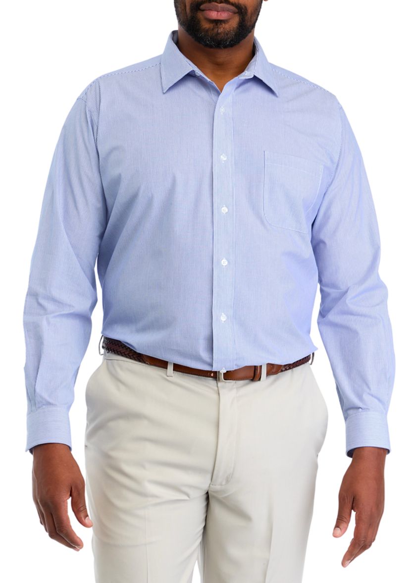Big & Tall Fashion Printed Dress Shirt 