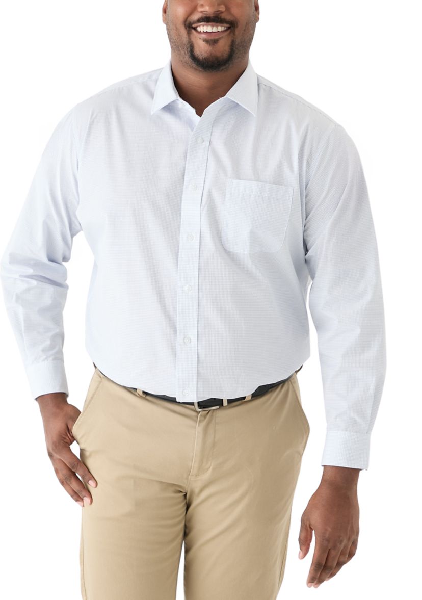 Big & Tall Solid Dress Shirt 
