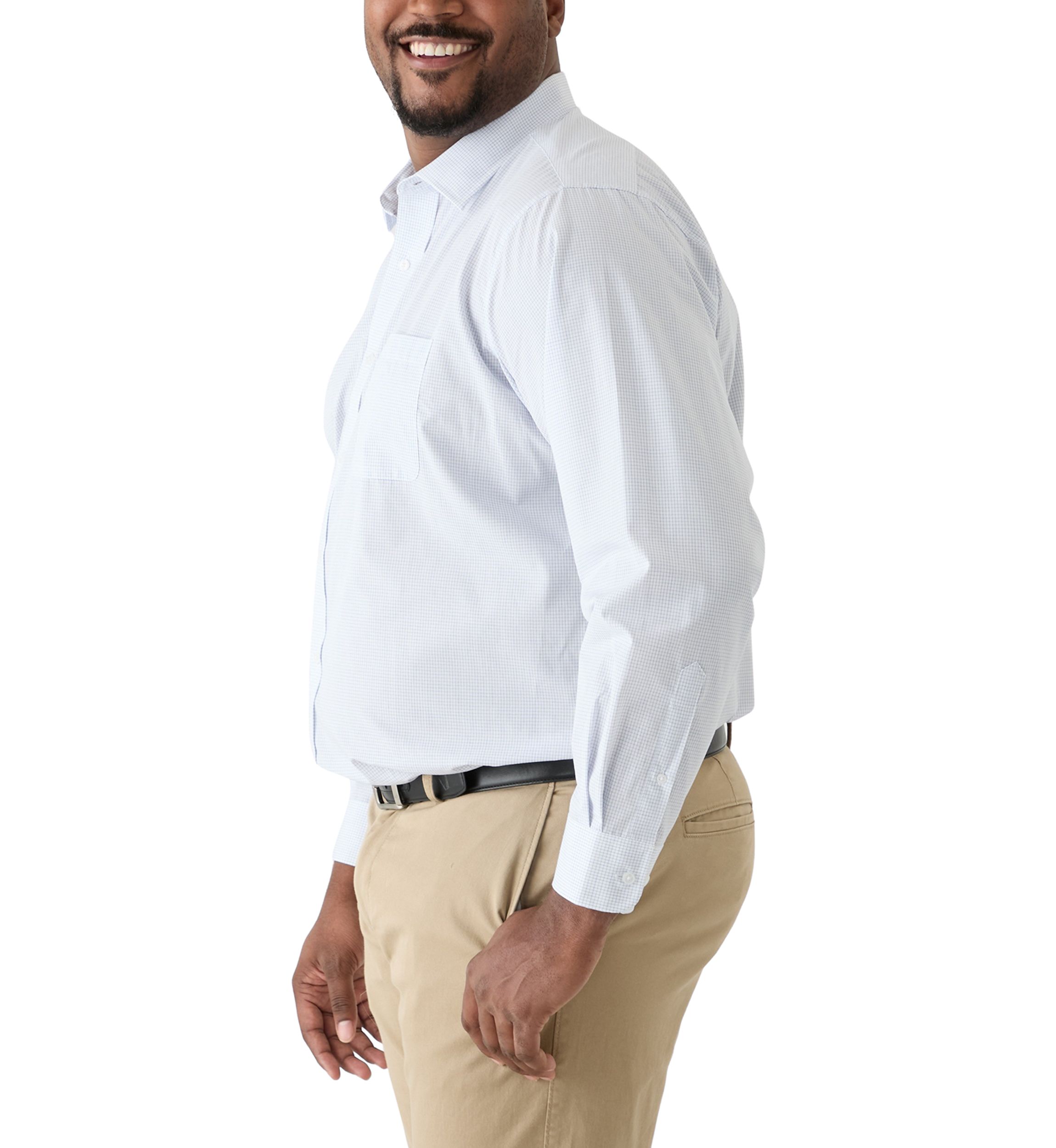 Big & Tall Solid Dress Shirt 