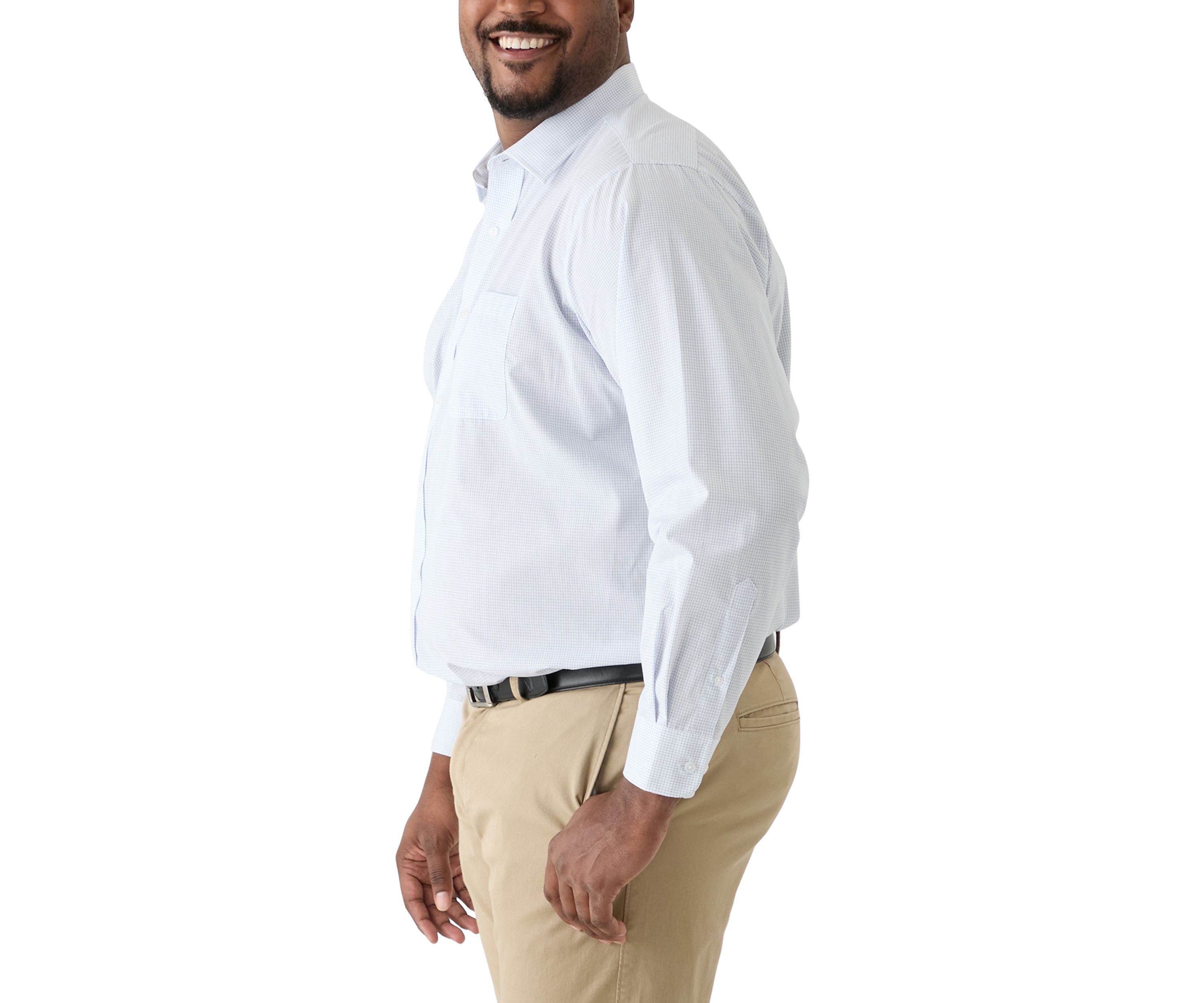 Big & Tall Solid Dress Shirt 