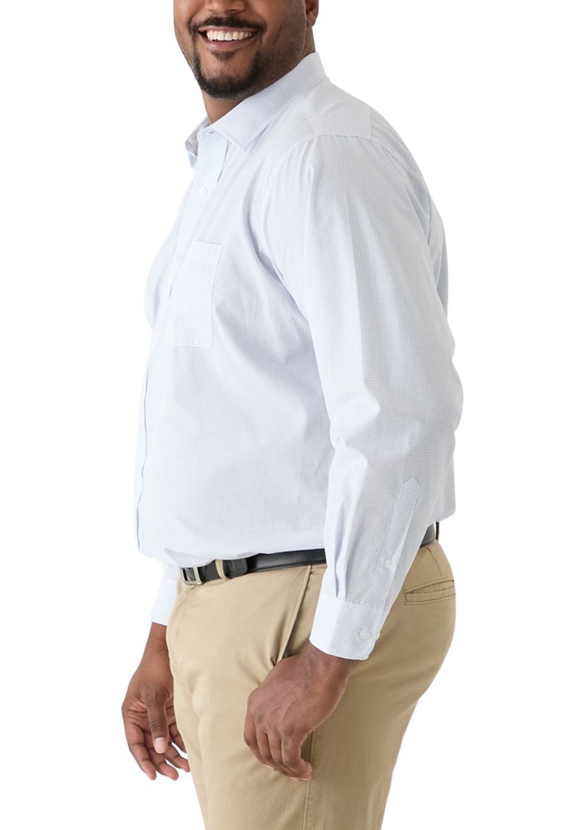 Big & Tall Solid Dress Shirt 