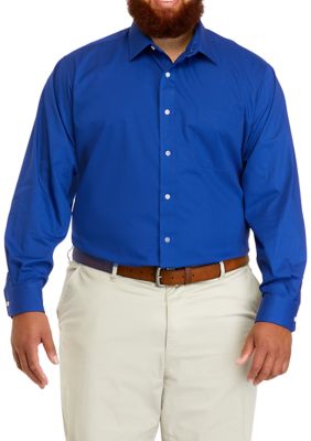 Saddlebred® Big & Tall Solid Stretch Collar Dress Shirt | belk