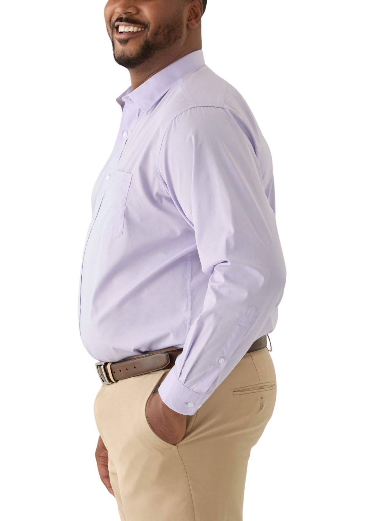 Mens Tall Fashion Dress Shirt