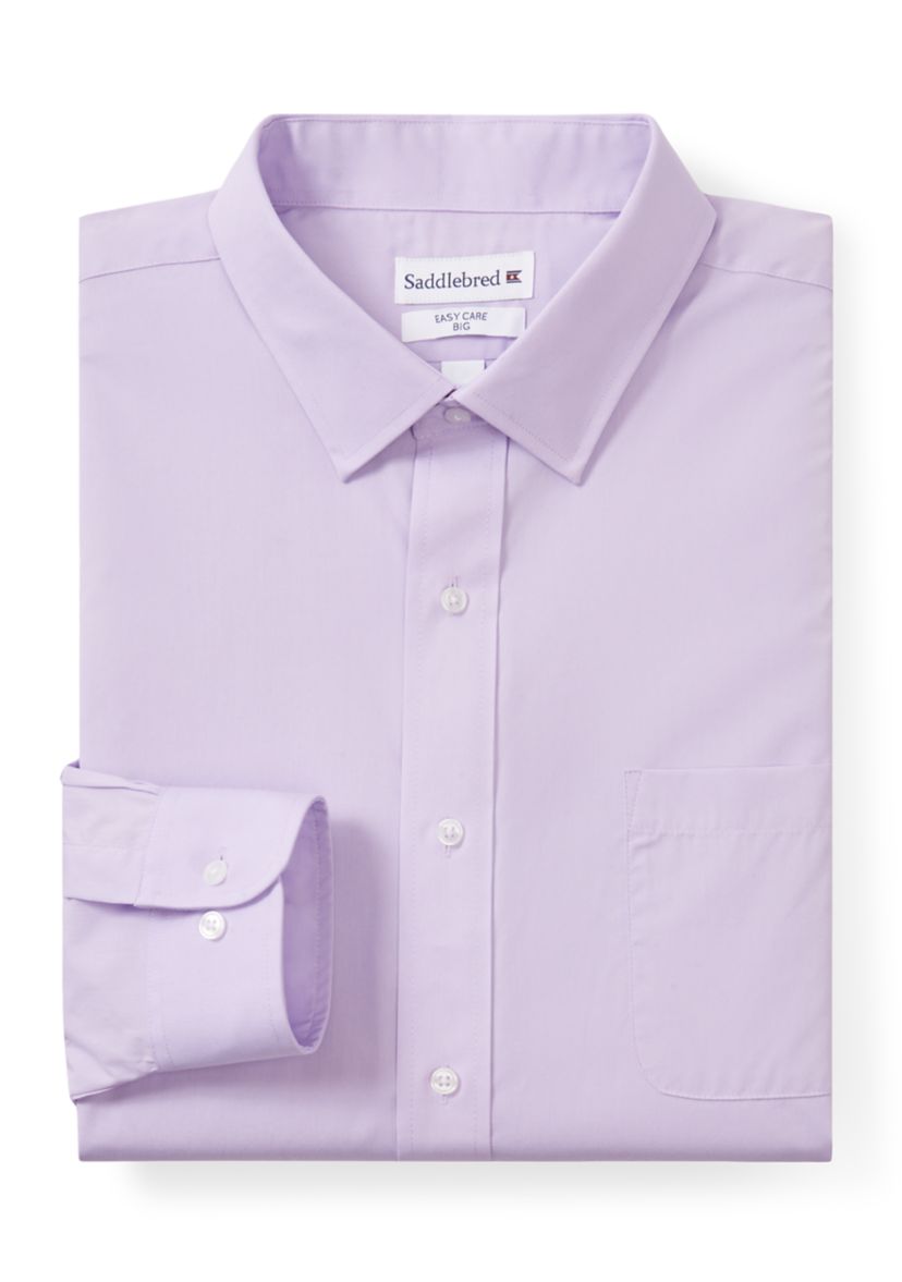saddlebred dress shirts SADDlEBRED mens shirt 16 34/35 Pinpoint Comfort Fit Full Dress Shirt Tail