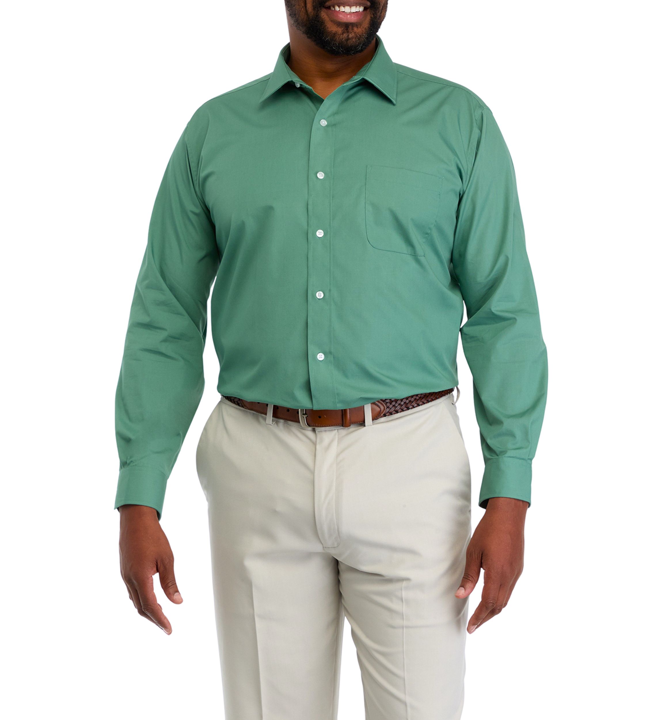 Saddlebred® Big Tall Fashion Solid Dress Shirt Belk