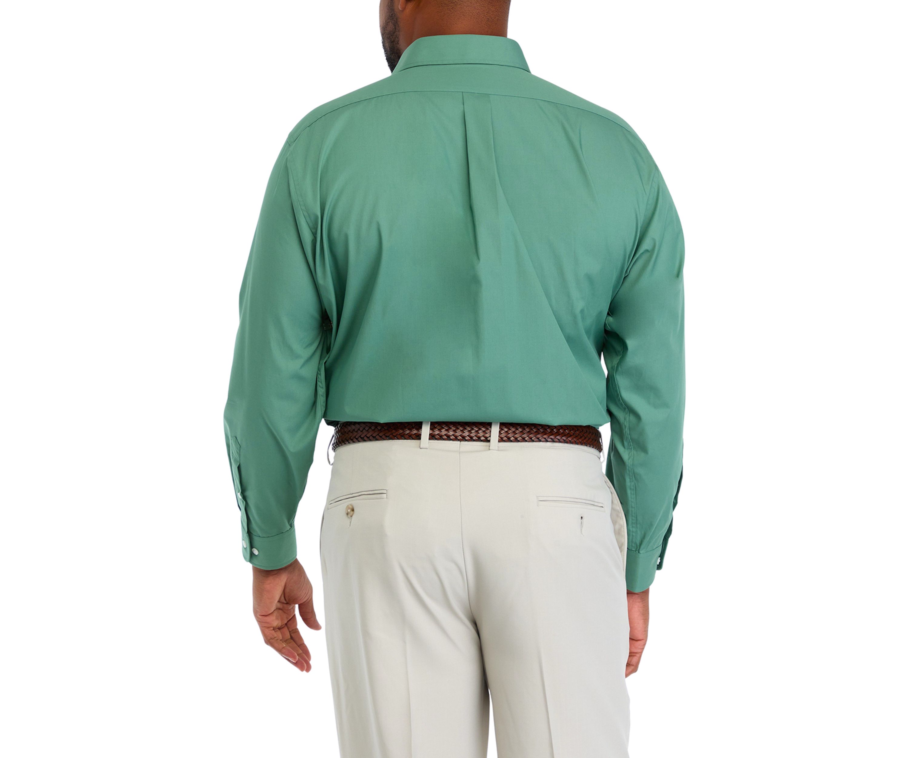 Big & Tall Fashion Solid Dress Shirt 
