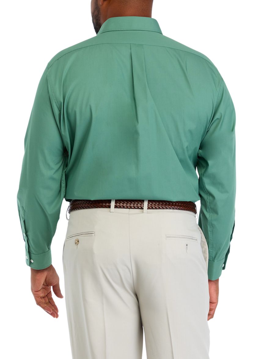 Big & Tall Fashion Solid Dress Shirt 