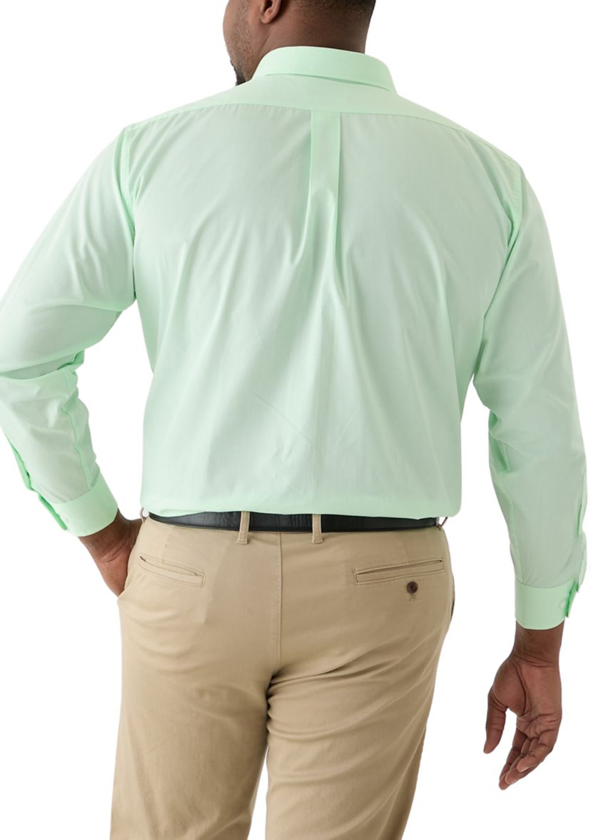 Big & Tall Solid Dress Shirt 