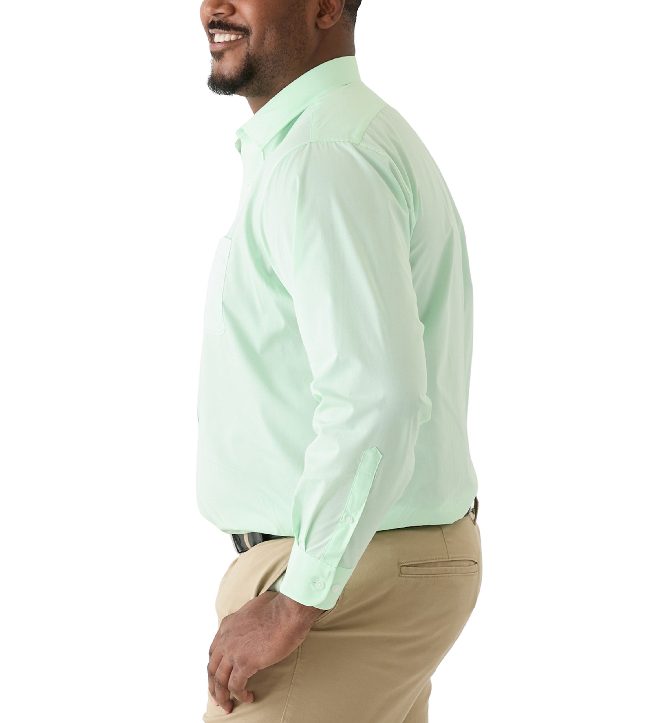 Big & Tall Solid Dress Shirt 