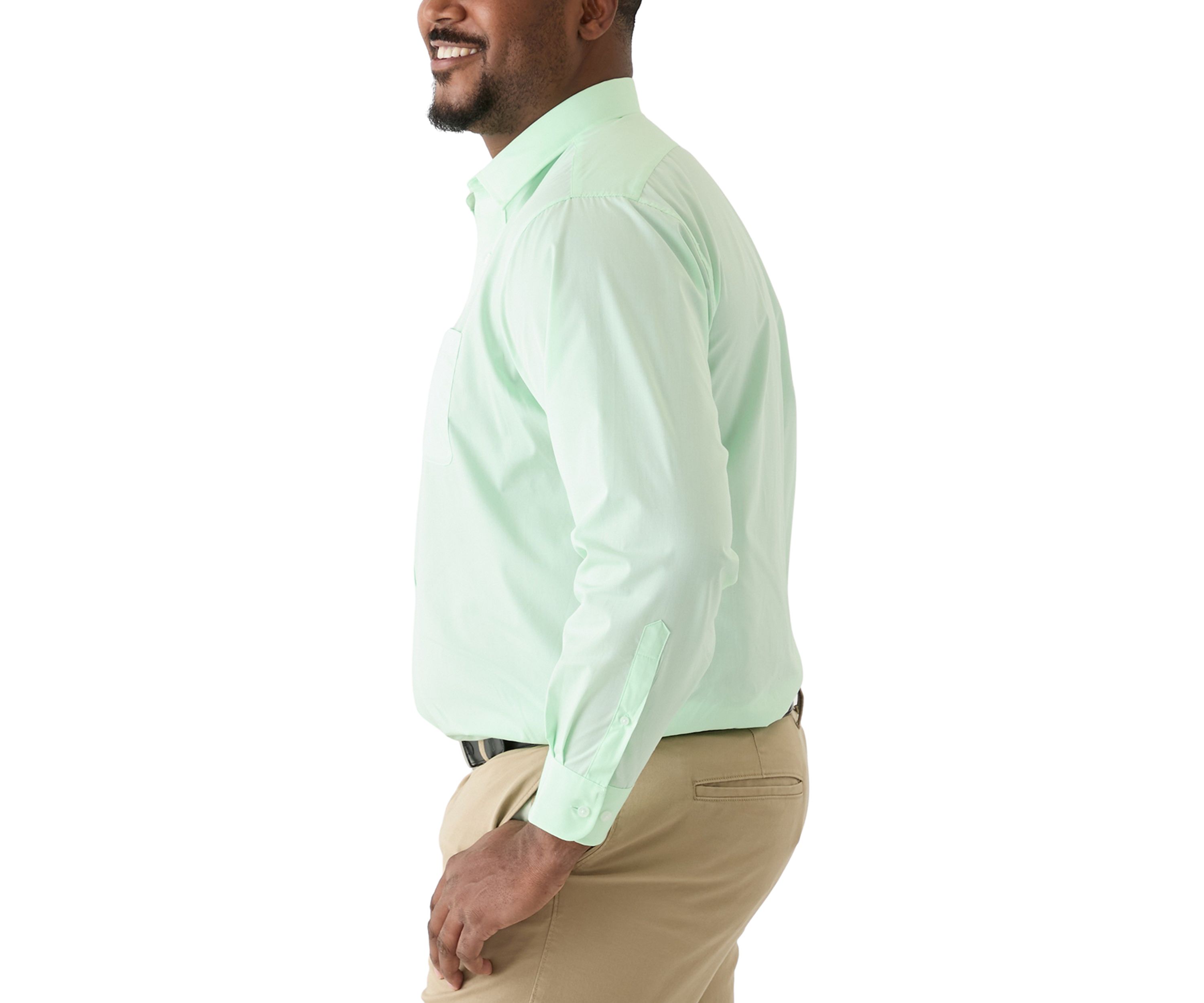 Big & Tall Solid Dress Shirt 