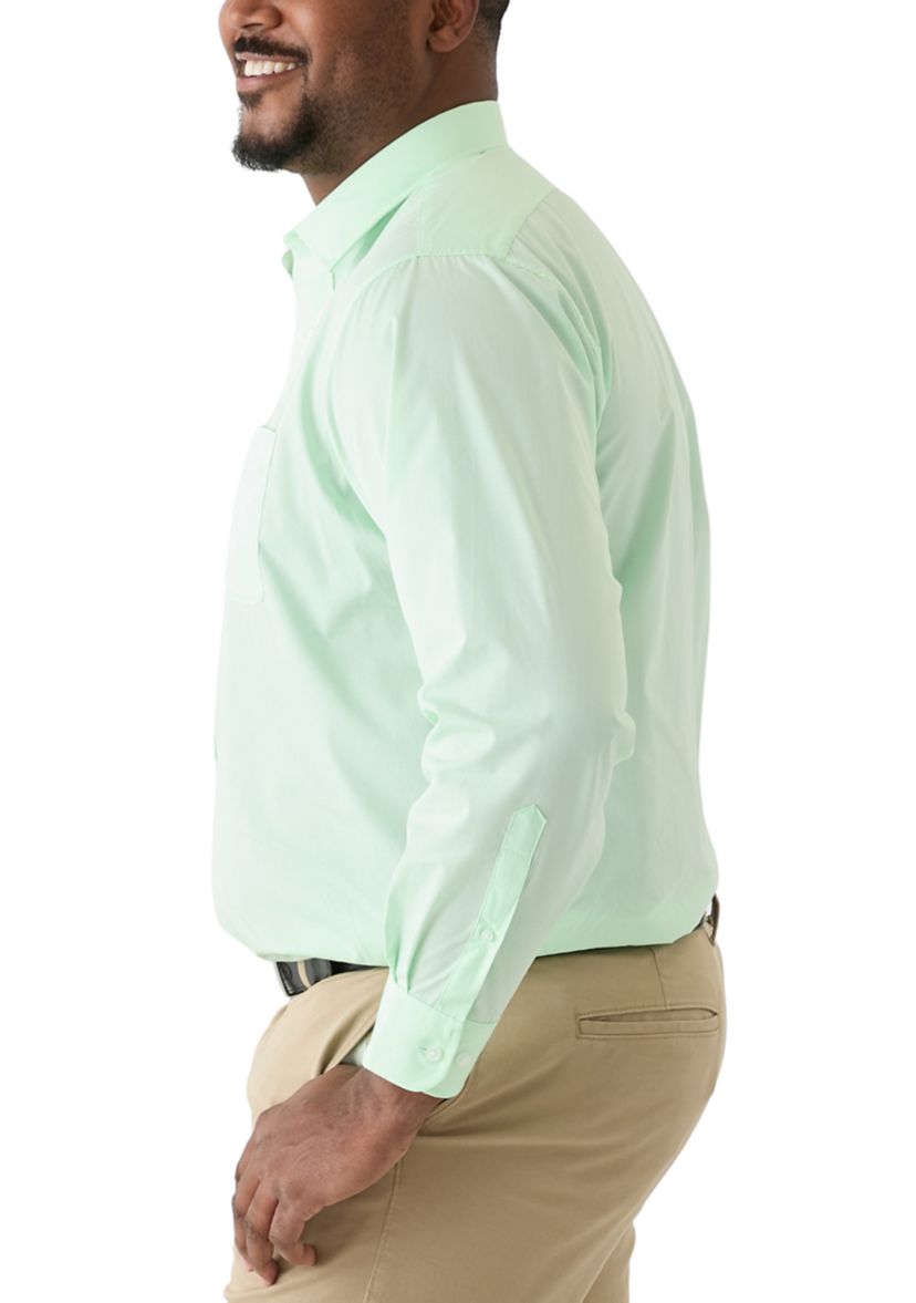 Big & Tall Solid Dress Shirt 