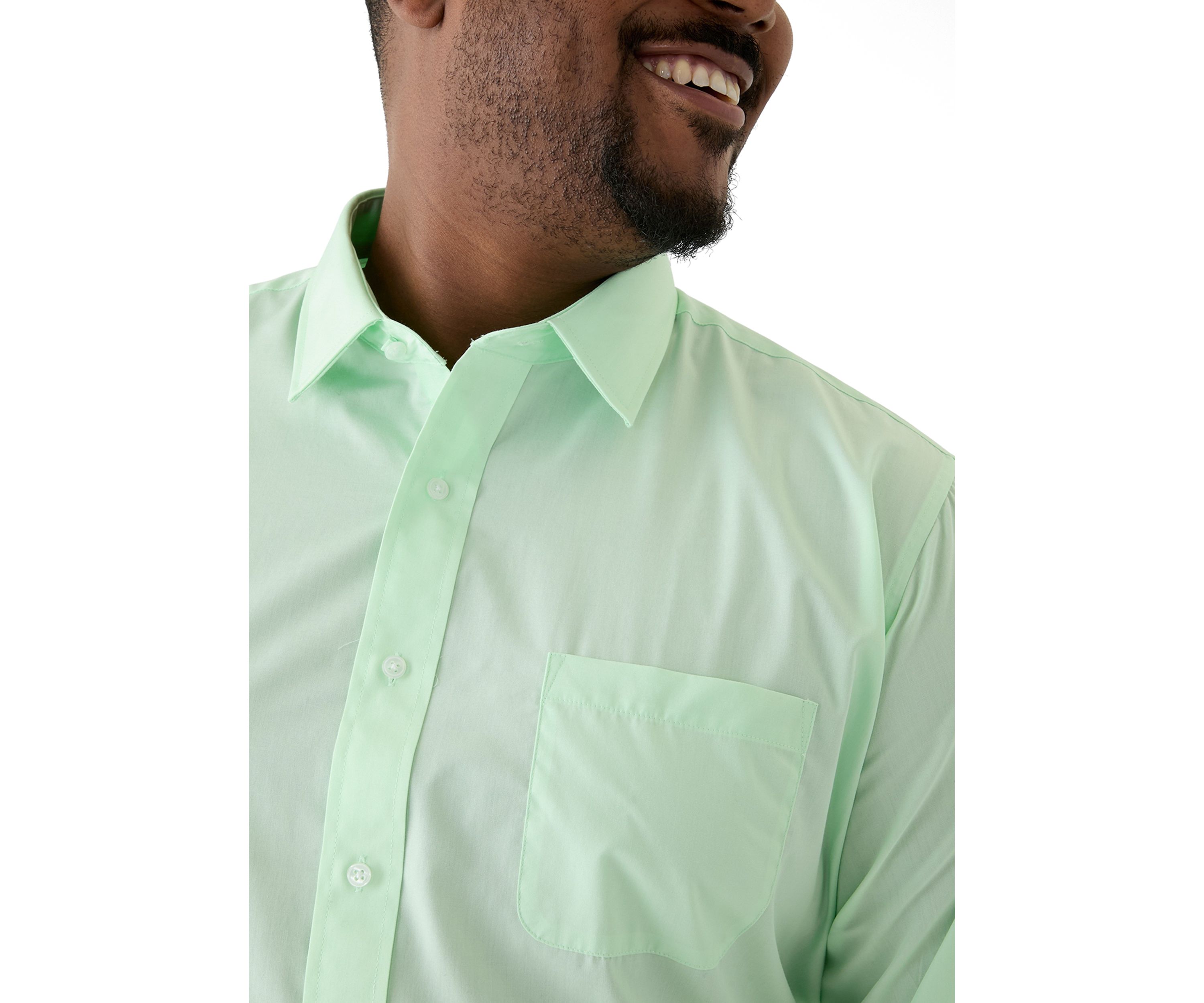 Big & Tall Solid Dress Shirt 
