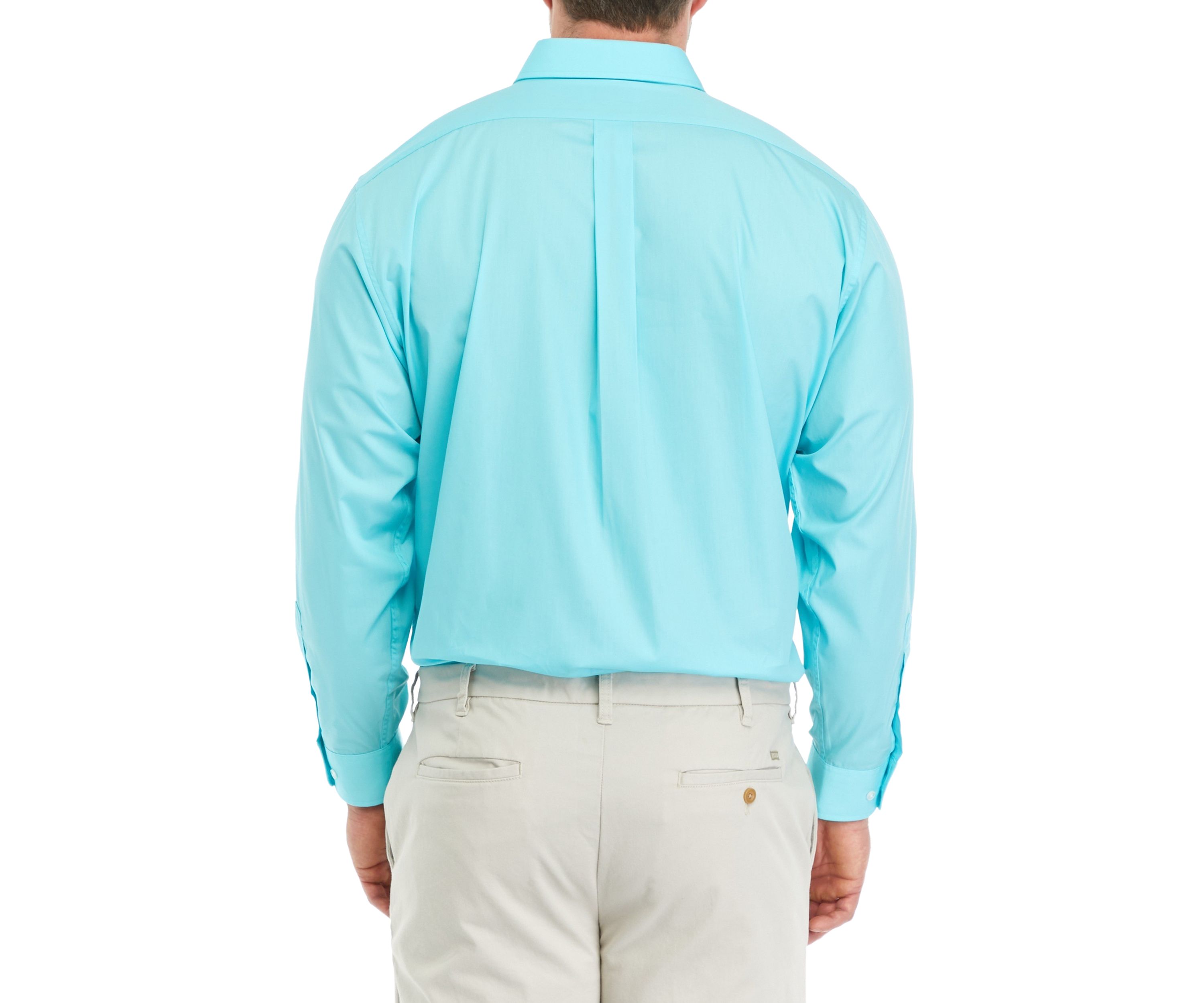 Mens Tall Solid Poplin Shirt