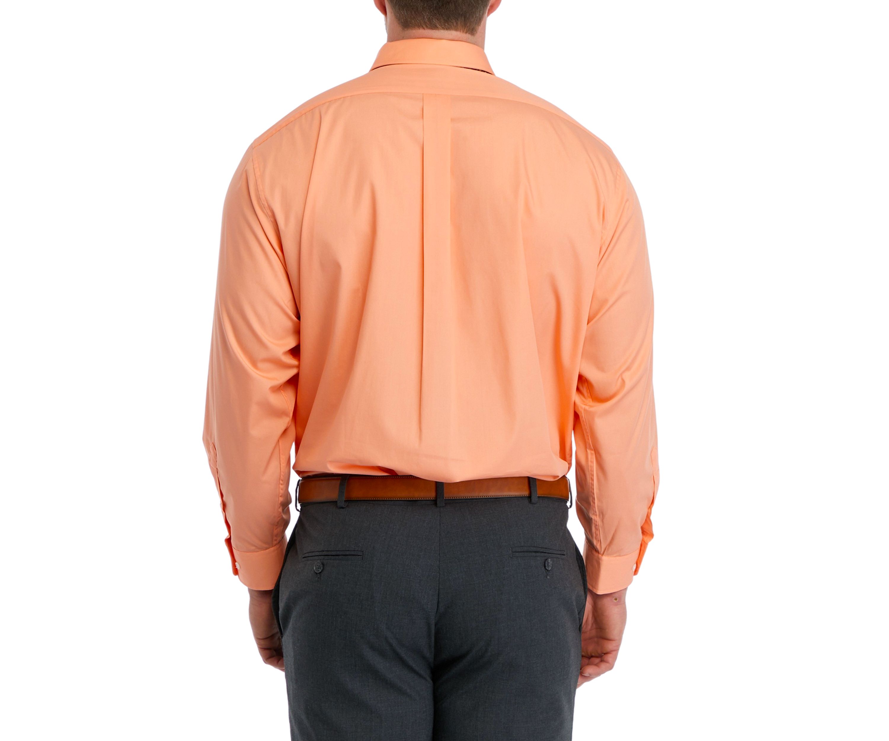 Mens Tall Solid Poplin Dress Shirt
