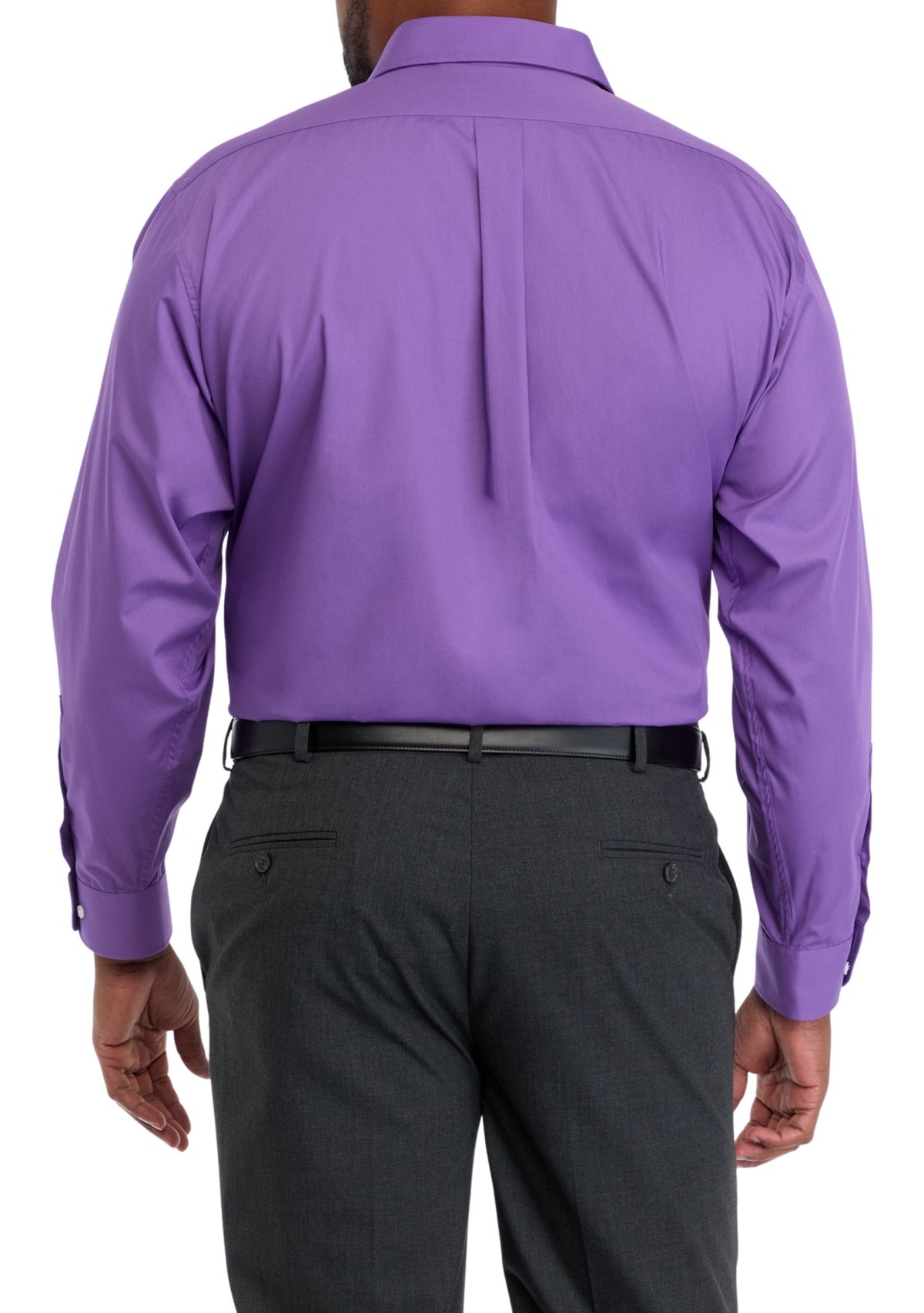 Big & Tall Fashion Solid Dress Shirt 