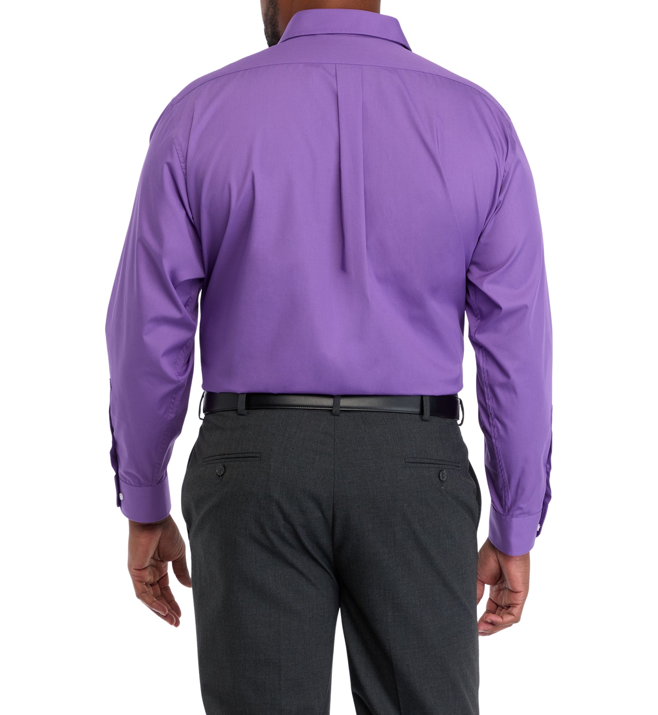 Big & Tall Fashion Solid Dress Shirt 