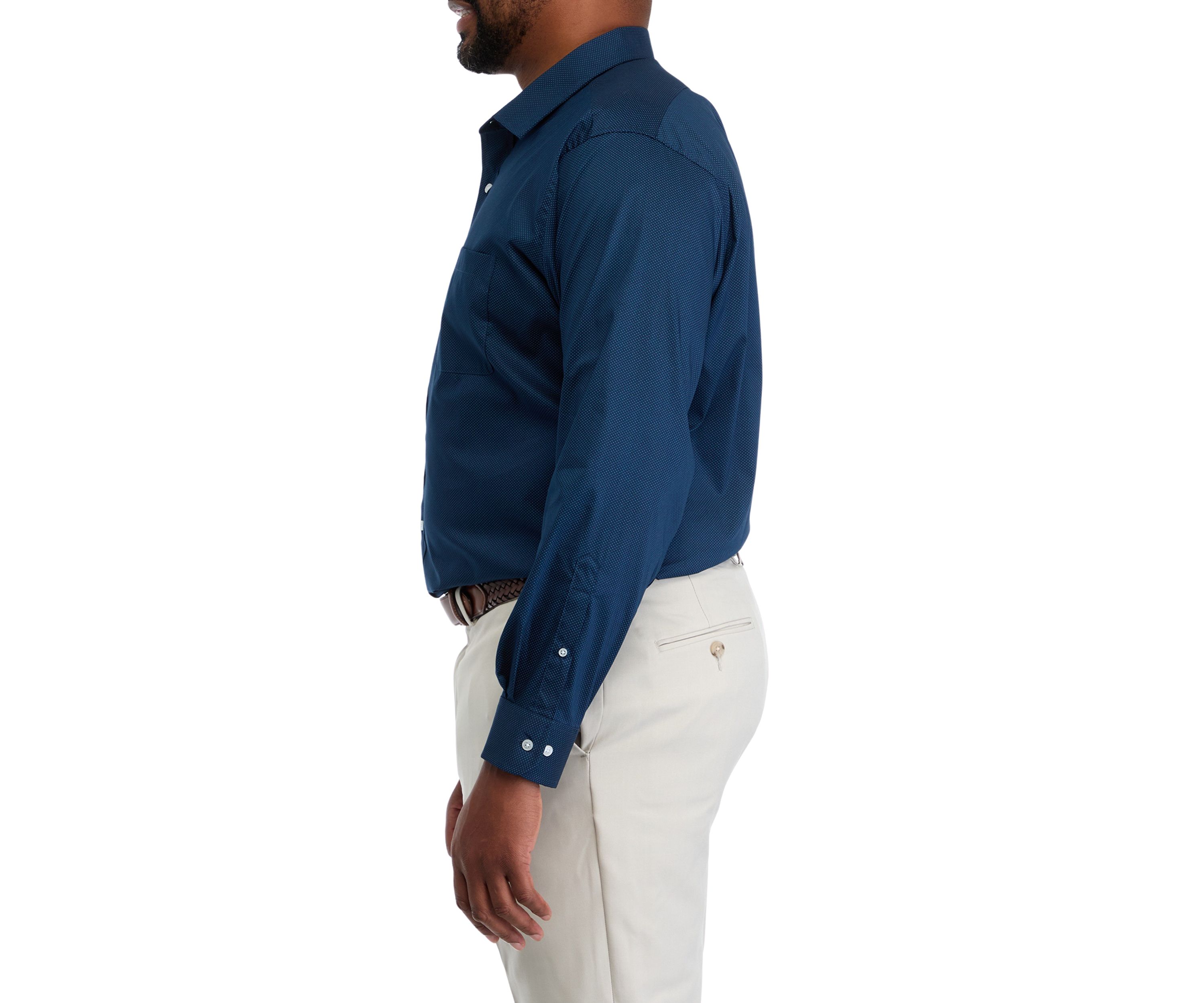 Big & Tall Fashion Printed Dress Shirt 