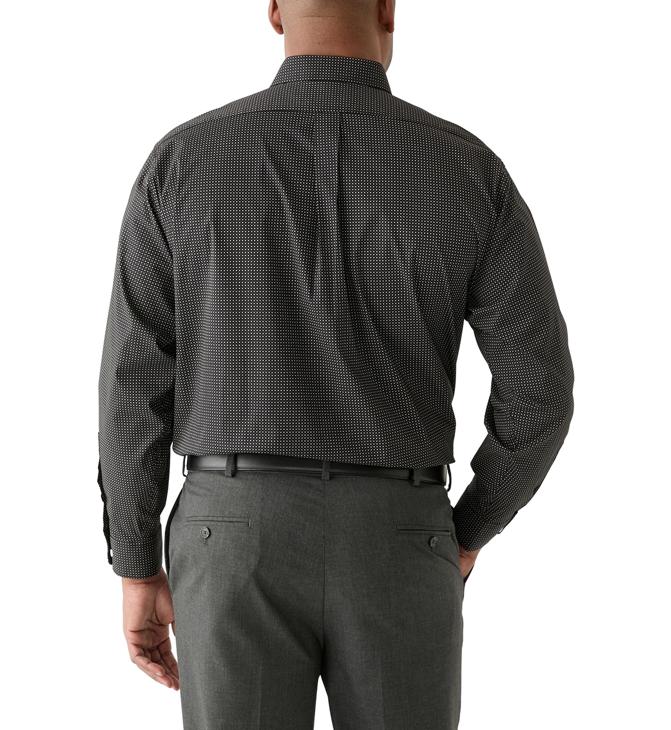 Big & Tall Fashion Print Dress Shirt 