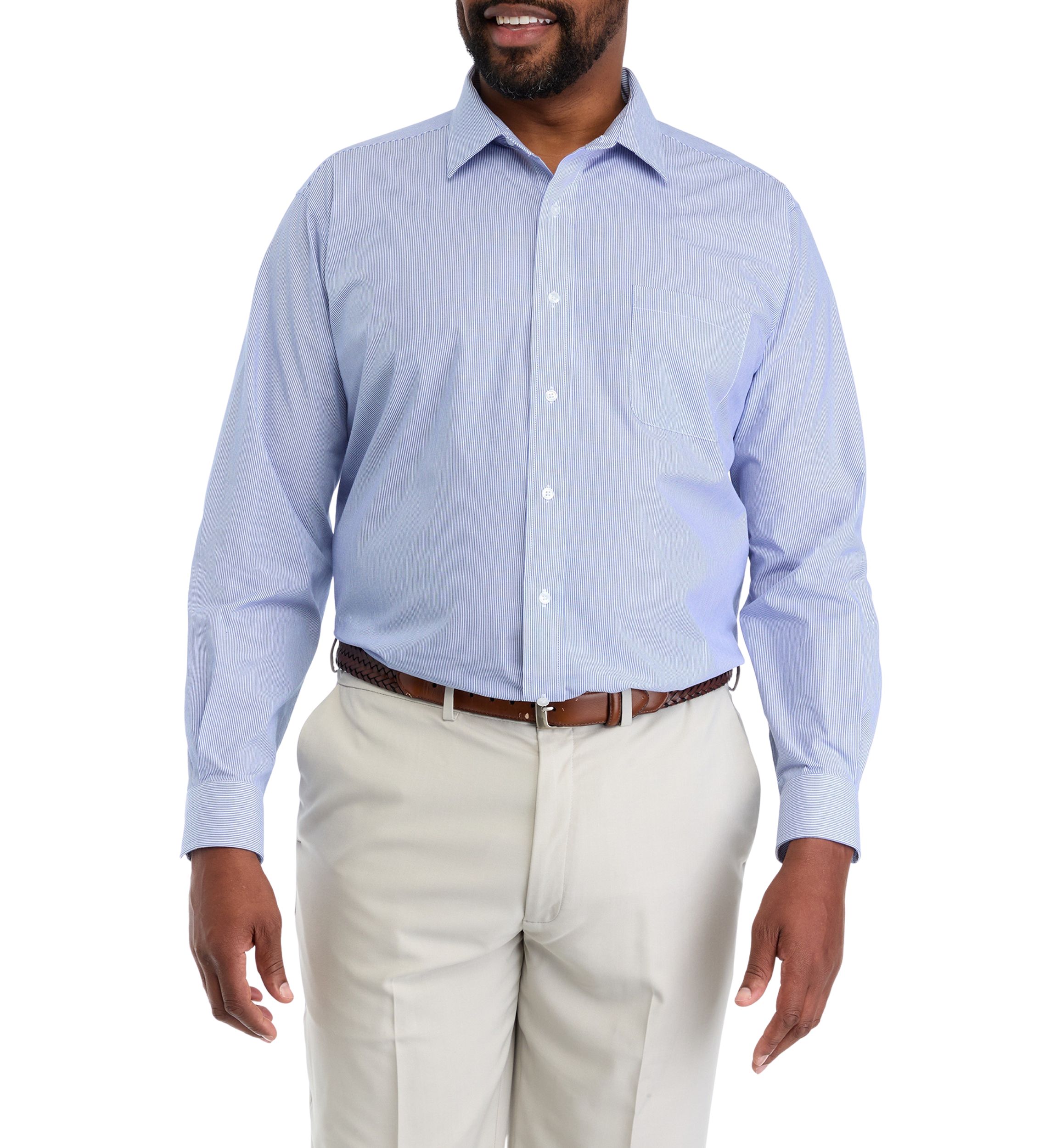 Big & Tall Fashion Printed Dress Shirt 