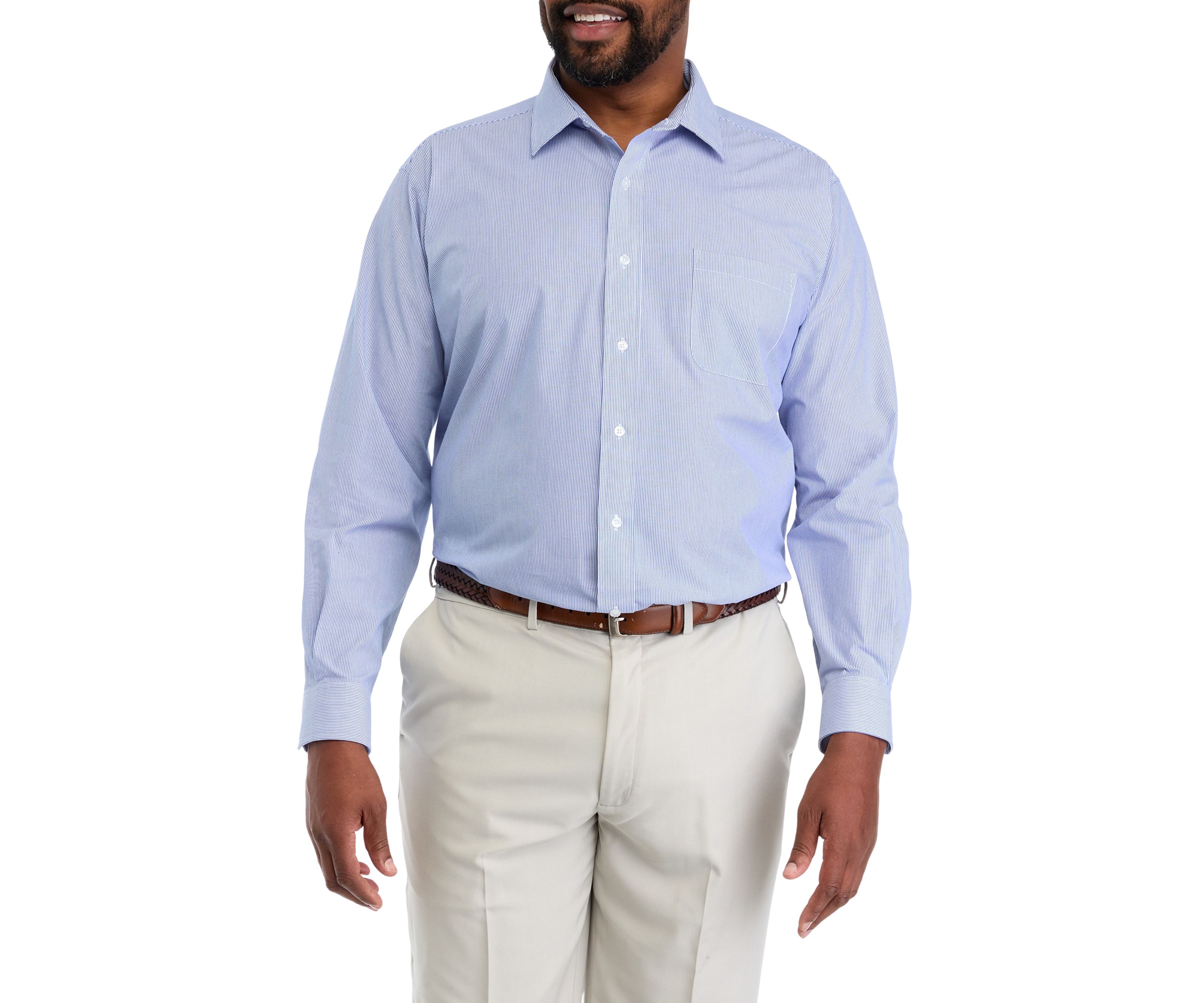 Big & Tall Fashion Printed Dress Shirt 