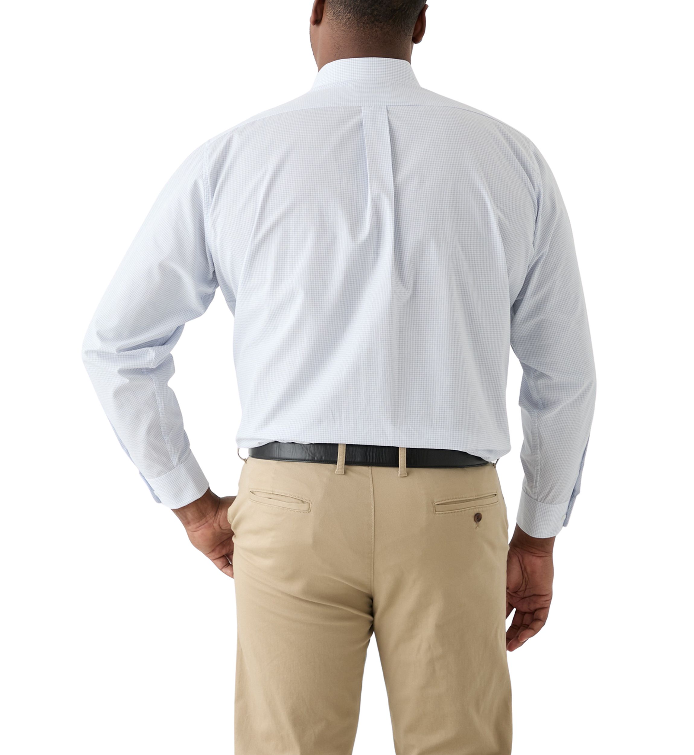 Big & Tall Yarn Dyed Dress Shirt