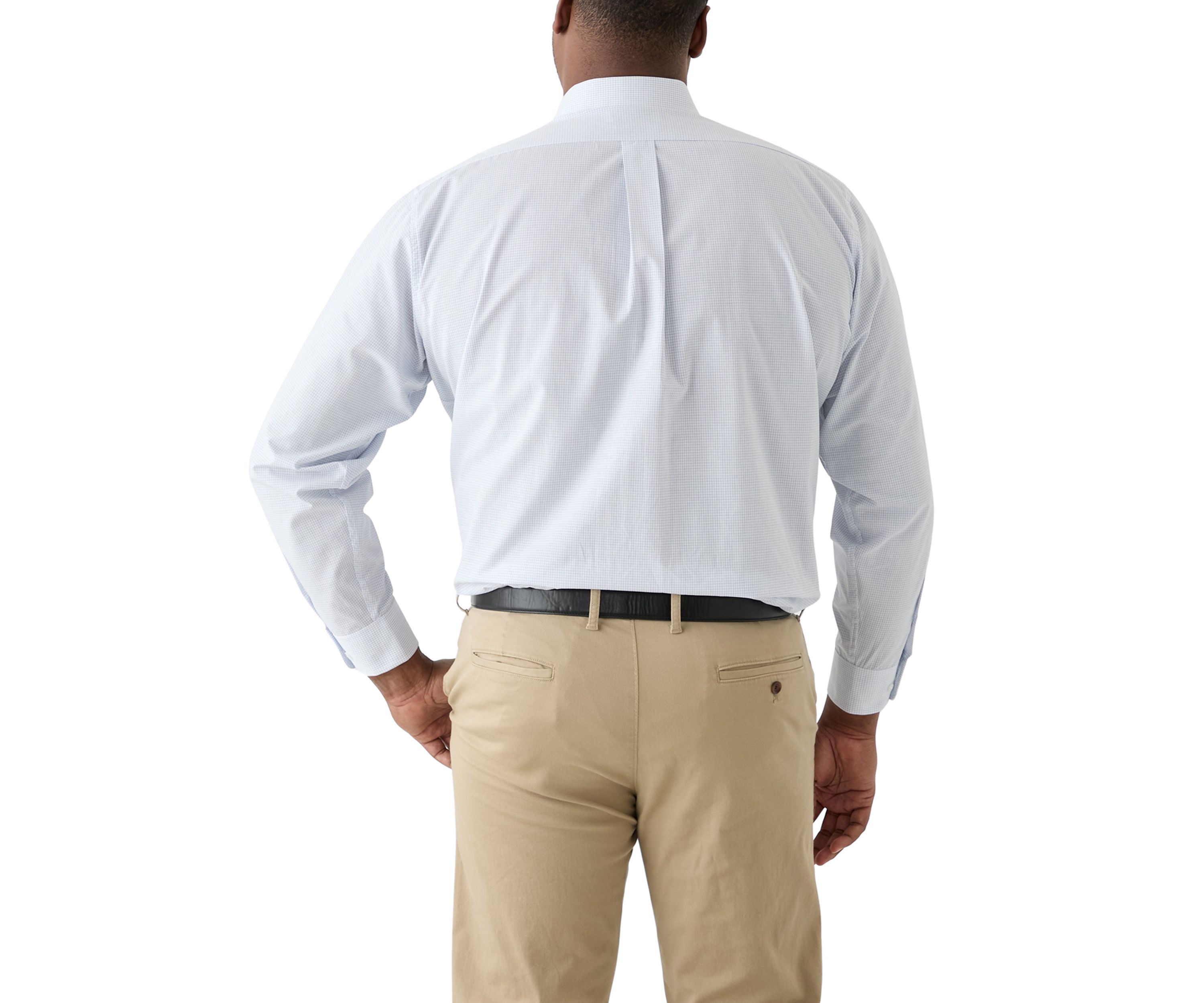 Big & Tall Yarn Dyed Dress Shirt