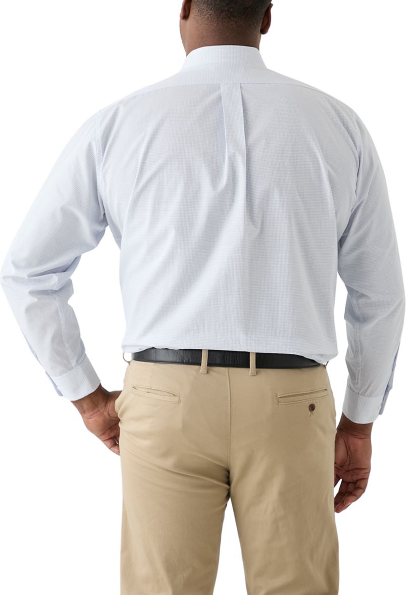 Big & Tall Yarn Dyed Dress Shirt